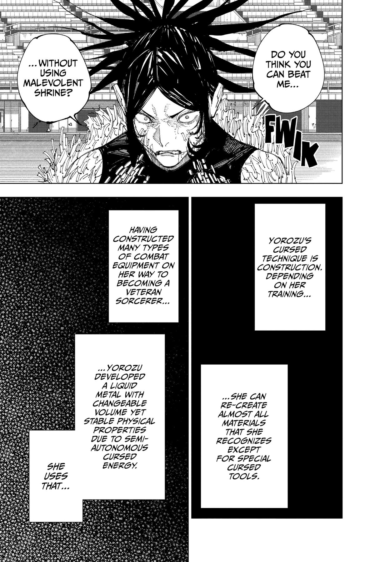 Jujutsu Kaisen Chapter 217 — page 16