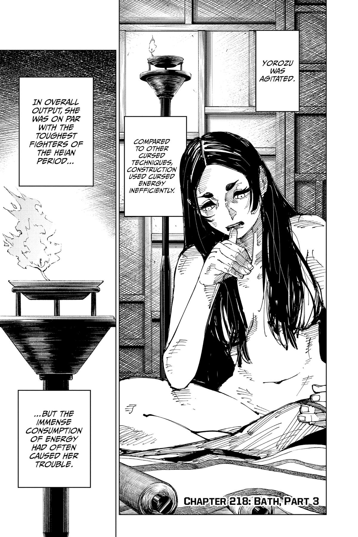 Jujutsu Kaisen Chapter 218 — page 7