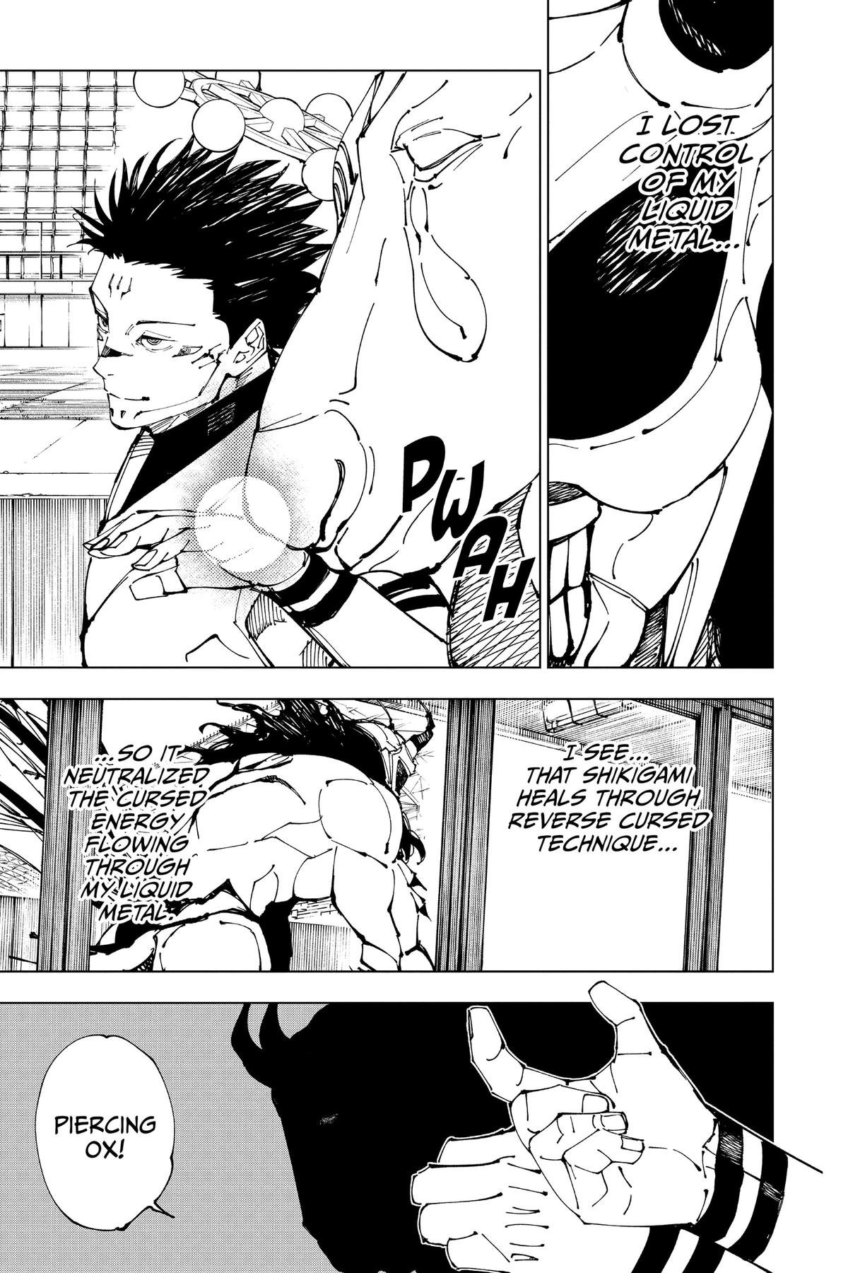 Jujutsu Kaisen Chapter 218 — page 15