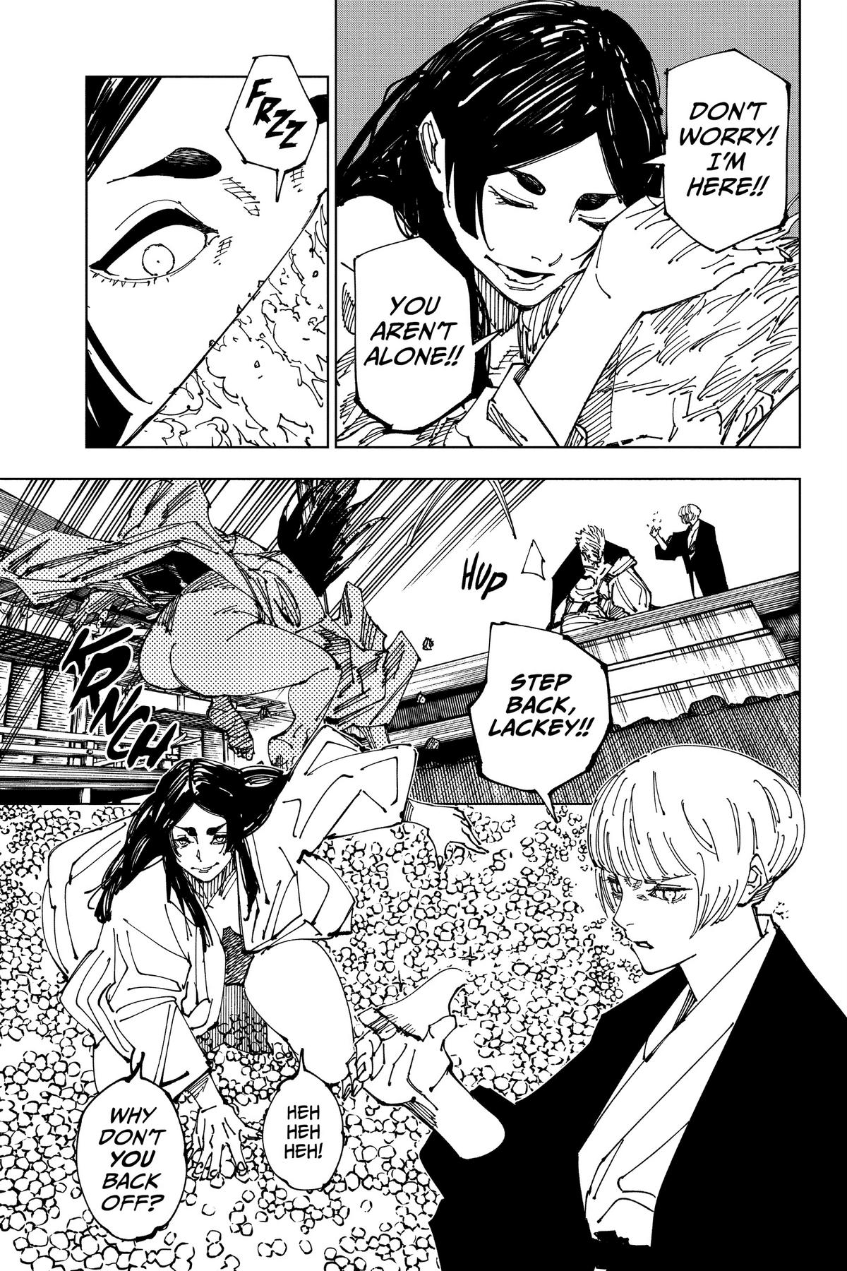 Jujutsu Kaisen Chapter 219 — page 7