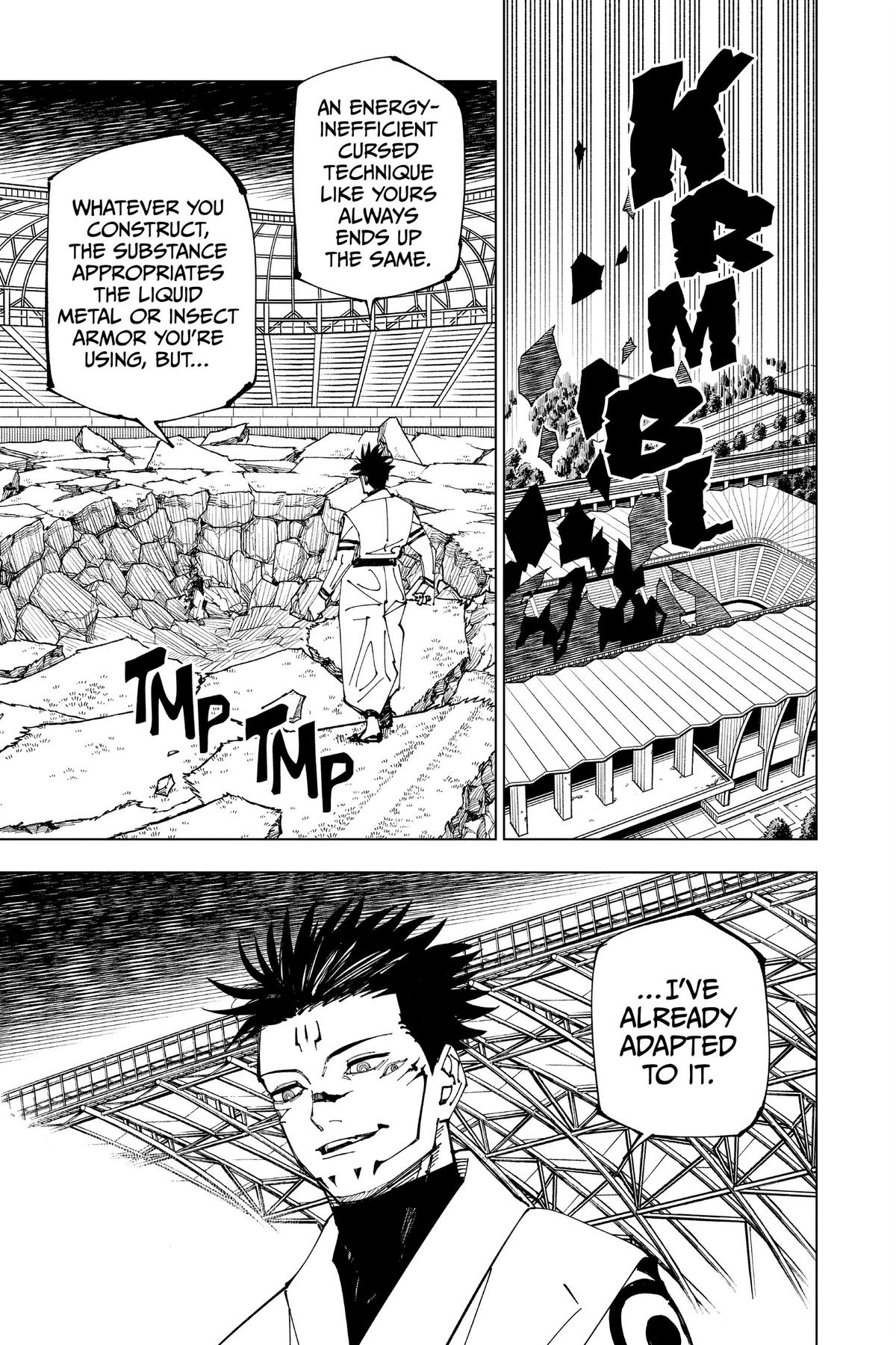 Jujutsu Kaisen Chapter 219 — page 17