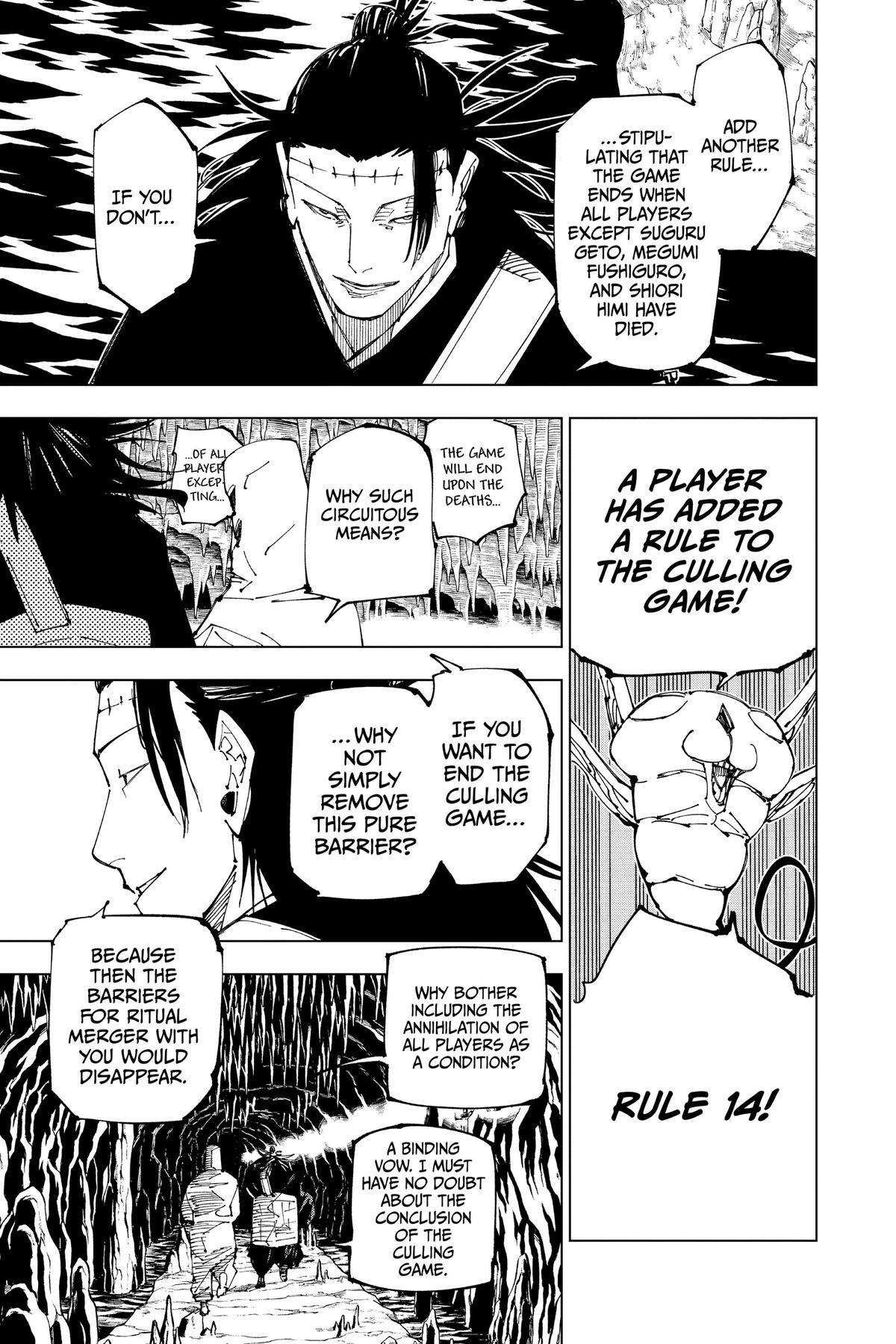 Jujutsu Kaisen Chapter 220 — page 7