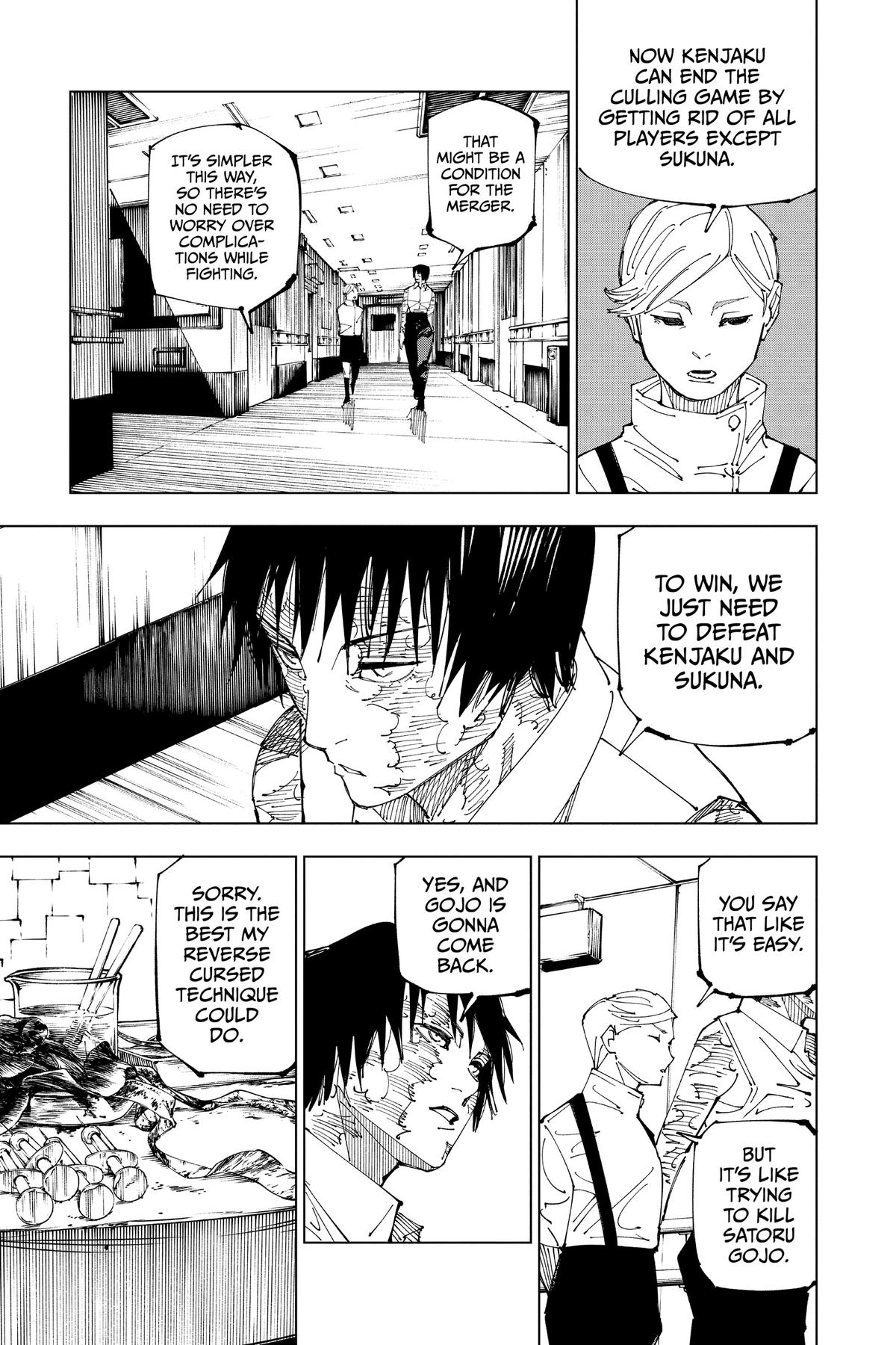 Jujutsu Kaisen Chapter 220 — page 9