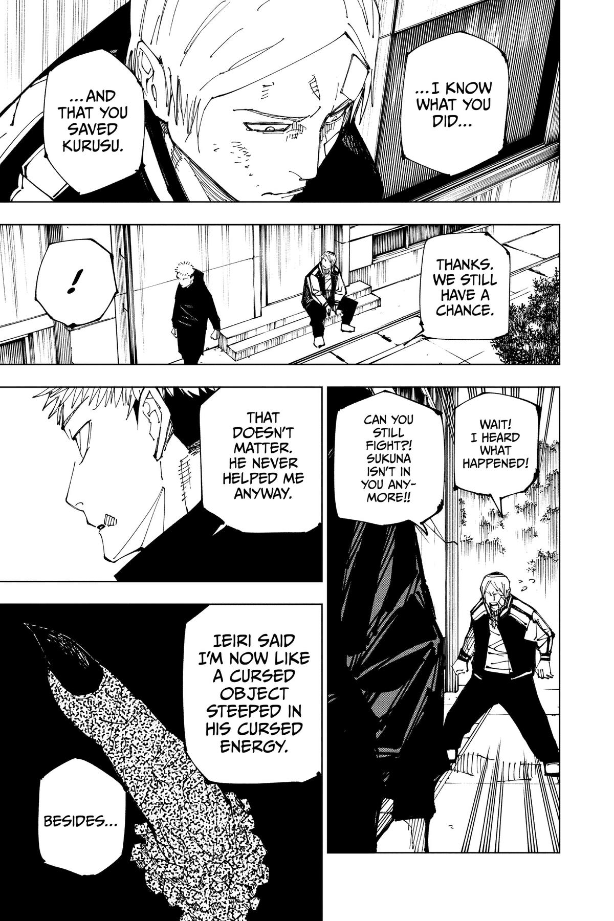 Jujutsu Kaisen Chapter 220 — page 15