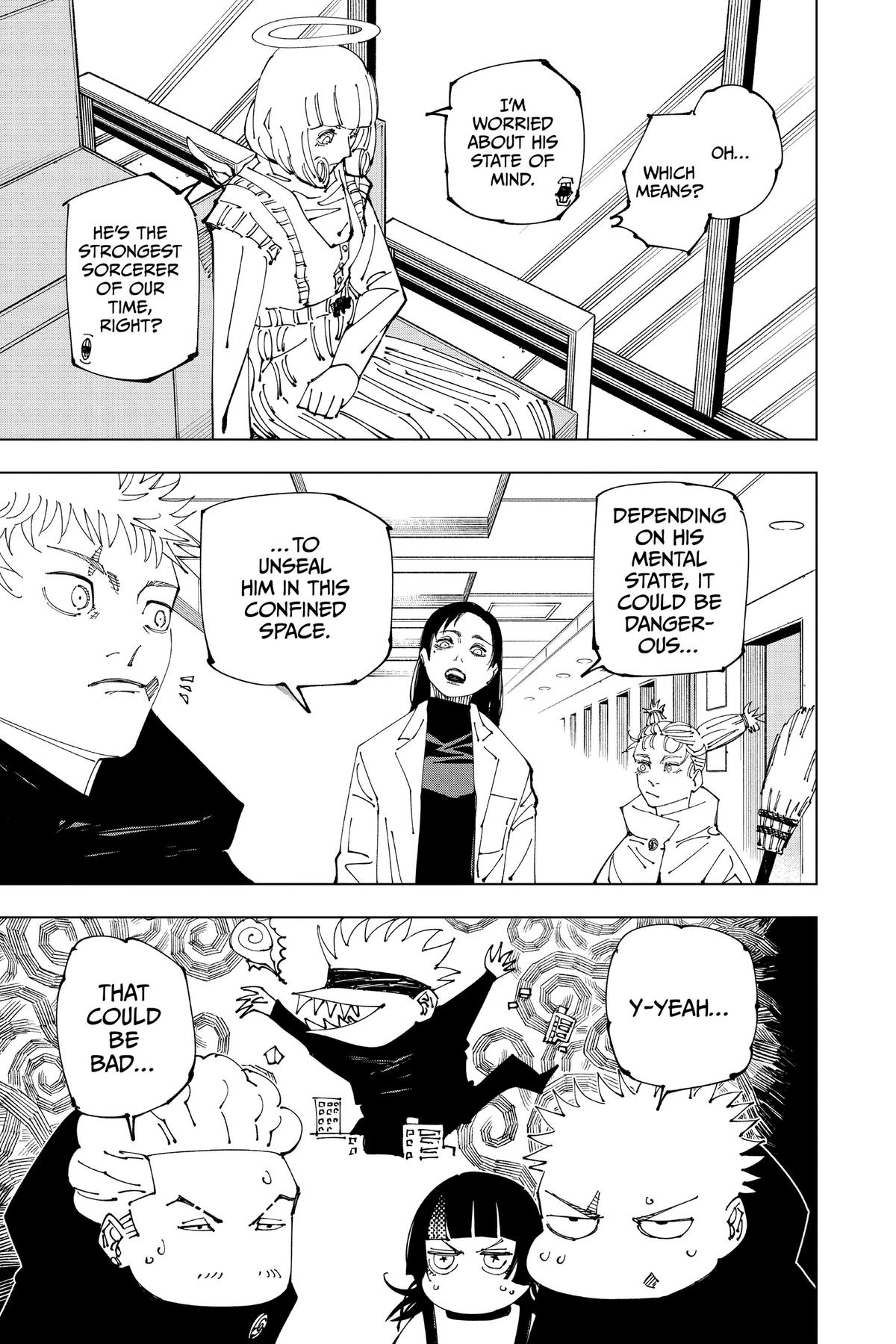 Jujutsu Kaisen Chapter 221 — page 3