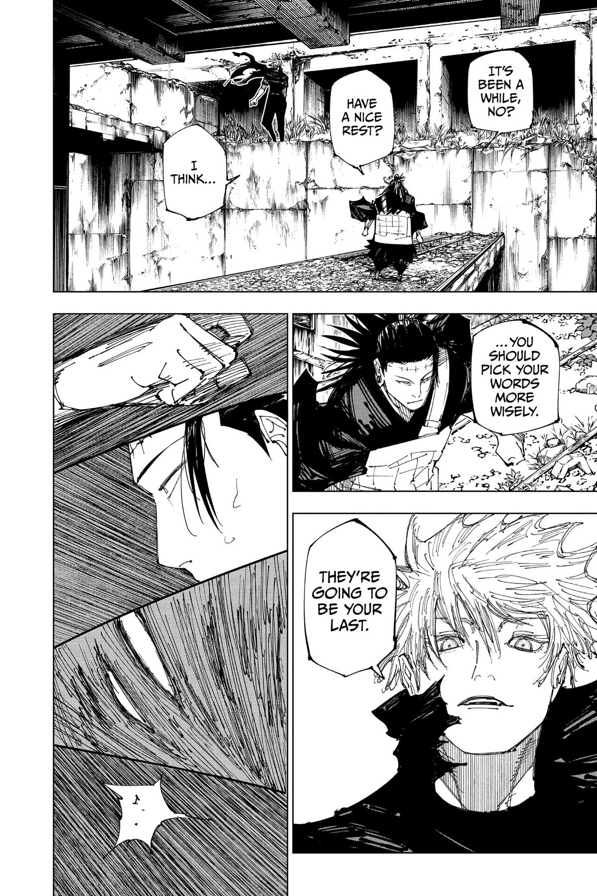 Jujutsu Kaisen Chapter 221 — page 11