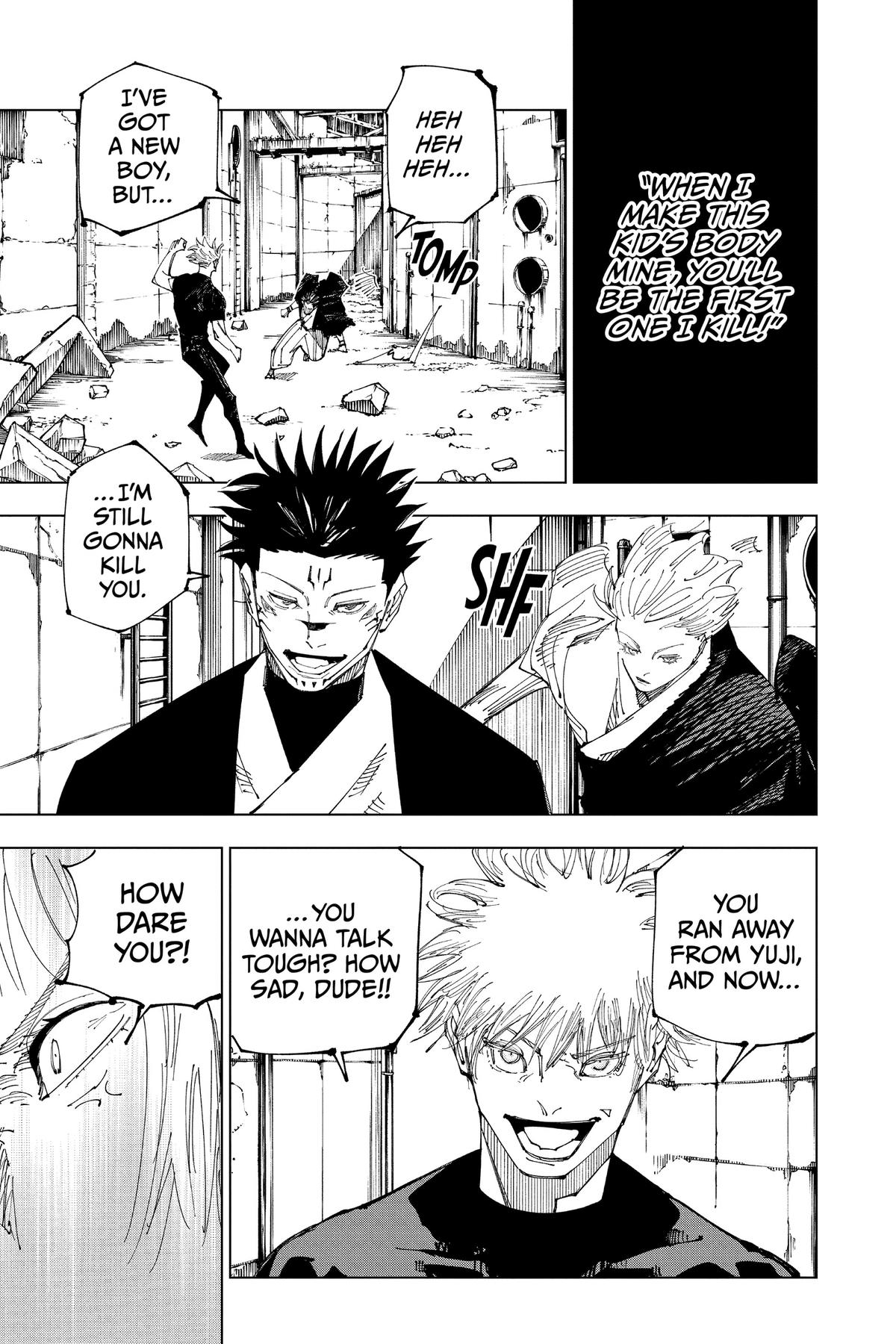 Jujutsu Kaisen Chapter 221 — page 14