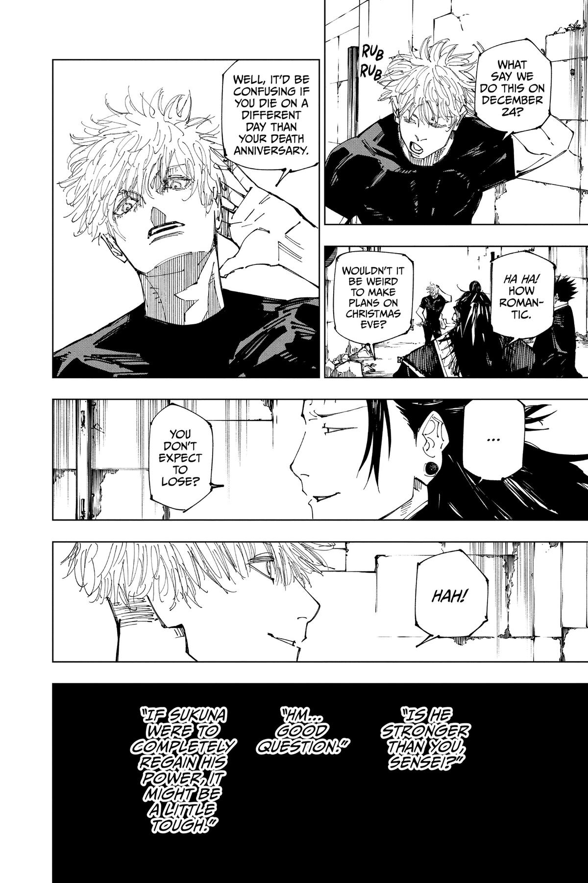 Jujutsu Kaisen Chapter 221 — page 17
