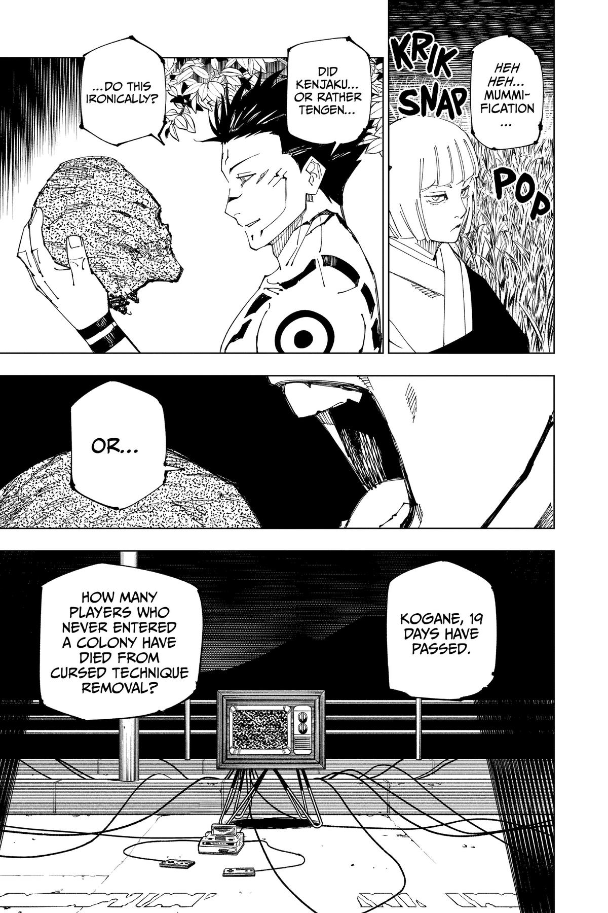 Jujutsu Kaisen Chapter 222 — page 3