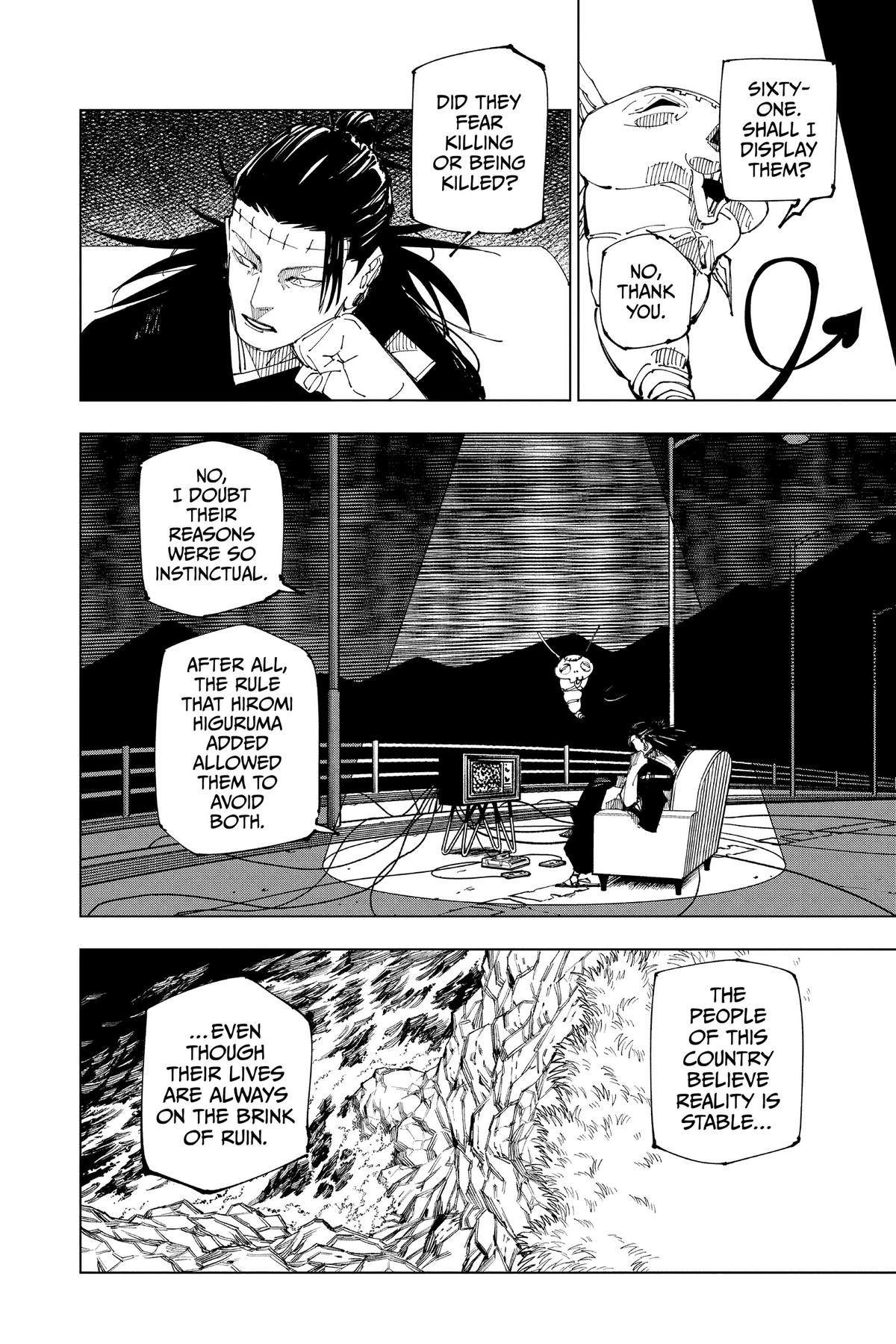 Jujutsu Kaisen Chapter 222 — page 4