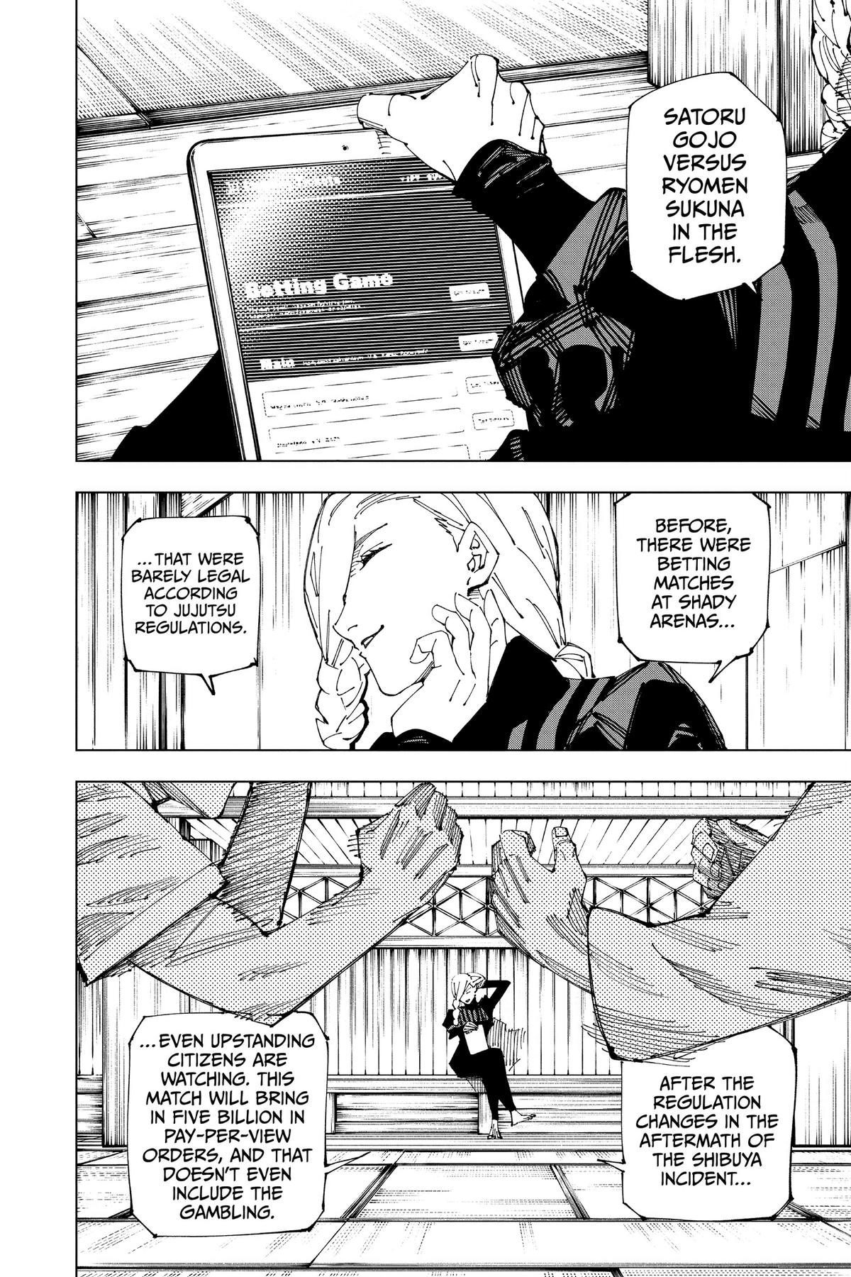 Jujutsu Kaisen Chapter 222 — page 8