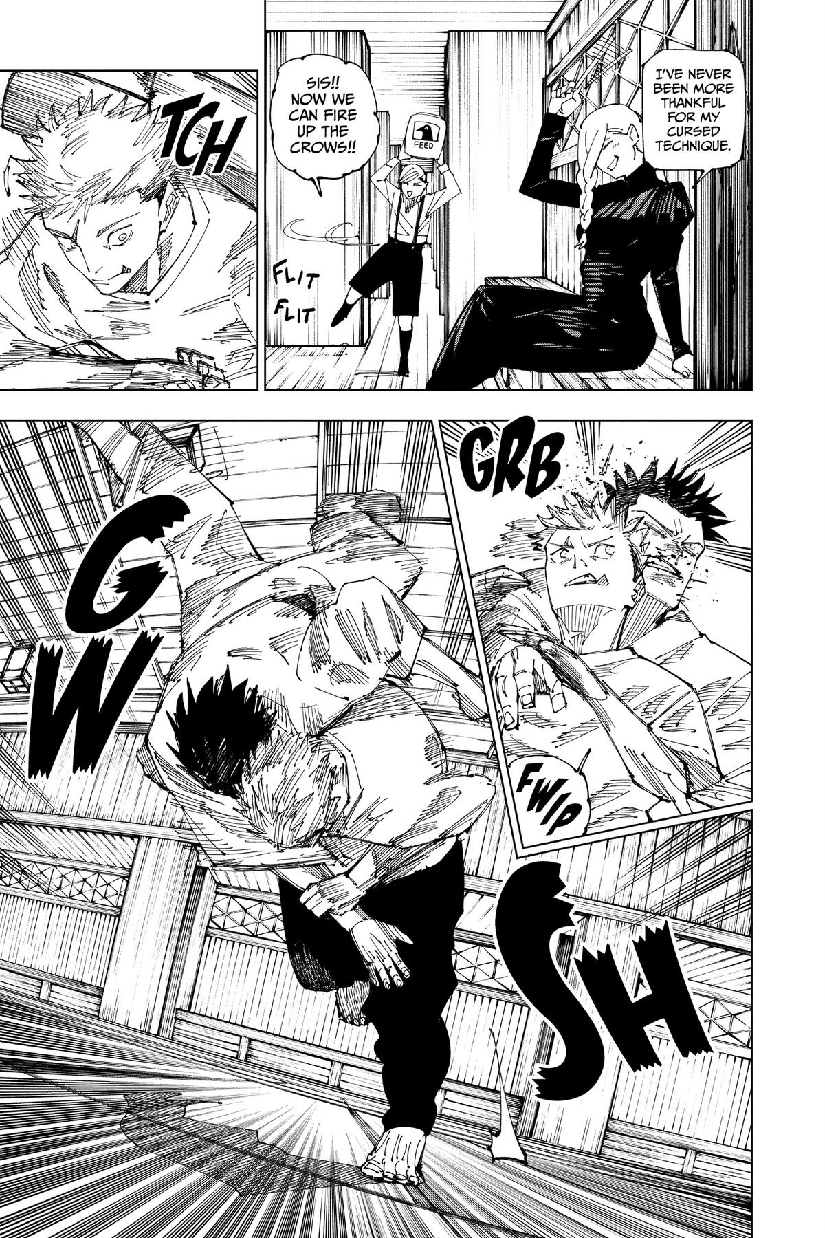 Jujutsu Kaisen Chapter 222 — page 9