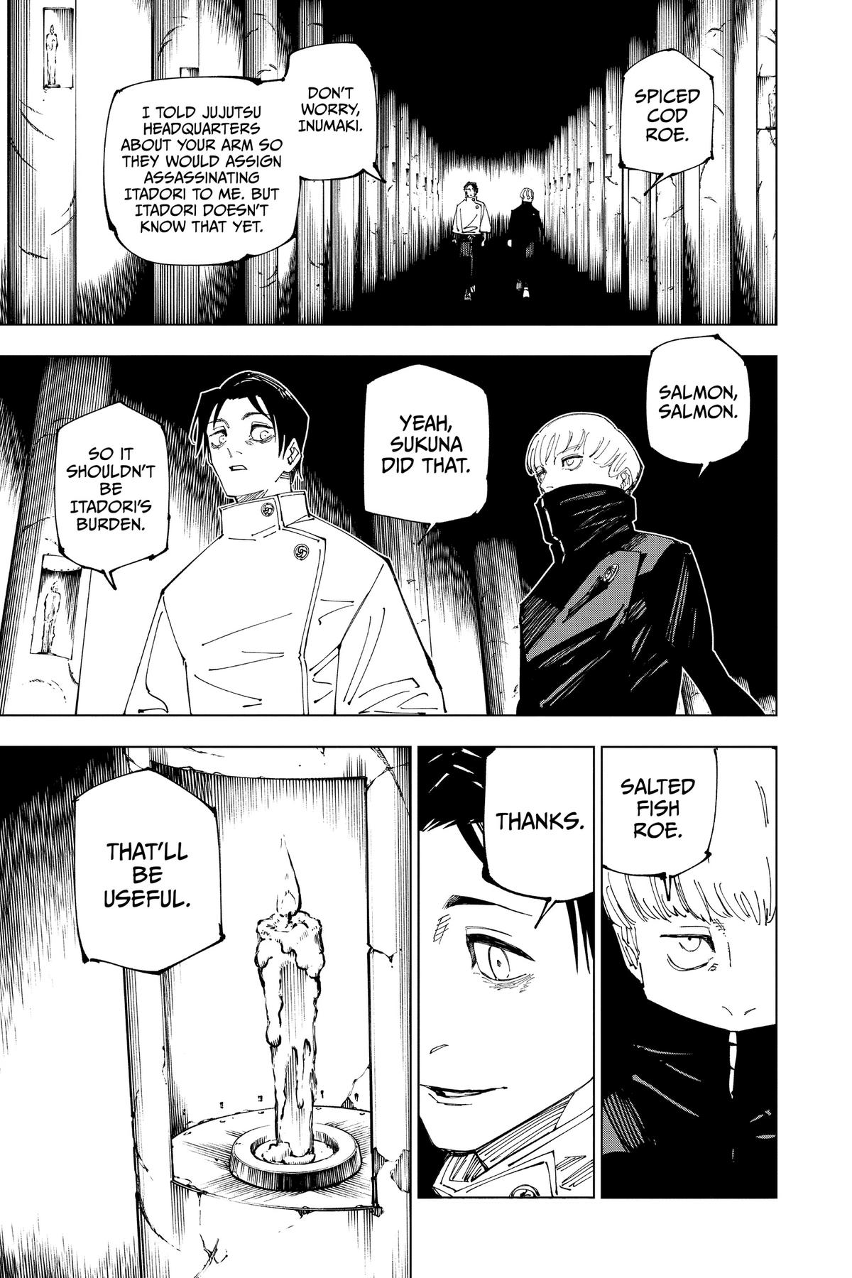 Jujutsu Kaisen Chapter 222 — page 11