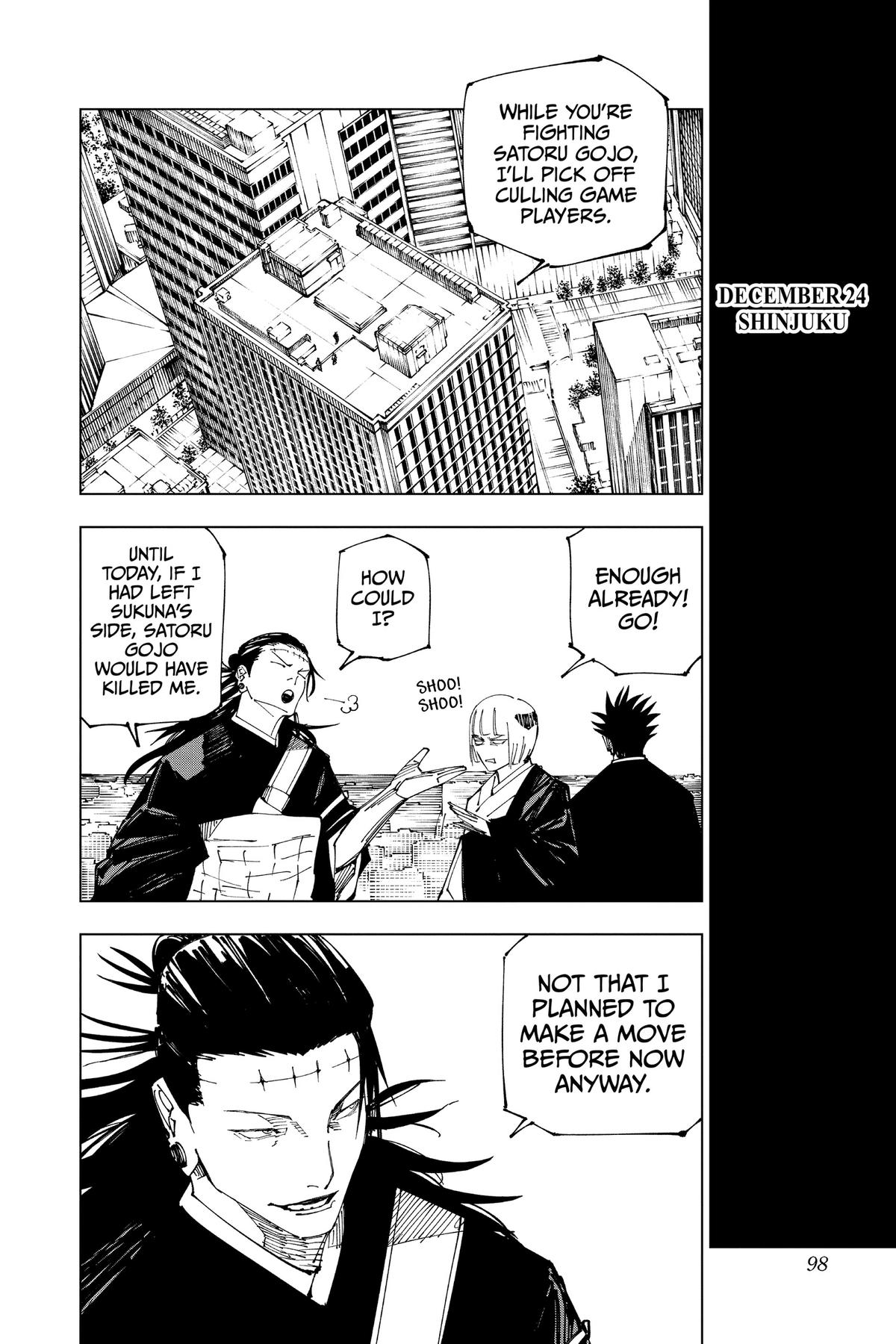 Jujutsu Kaisen Chapter 222 — page 12