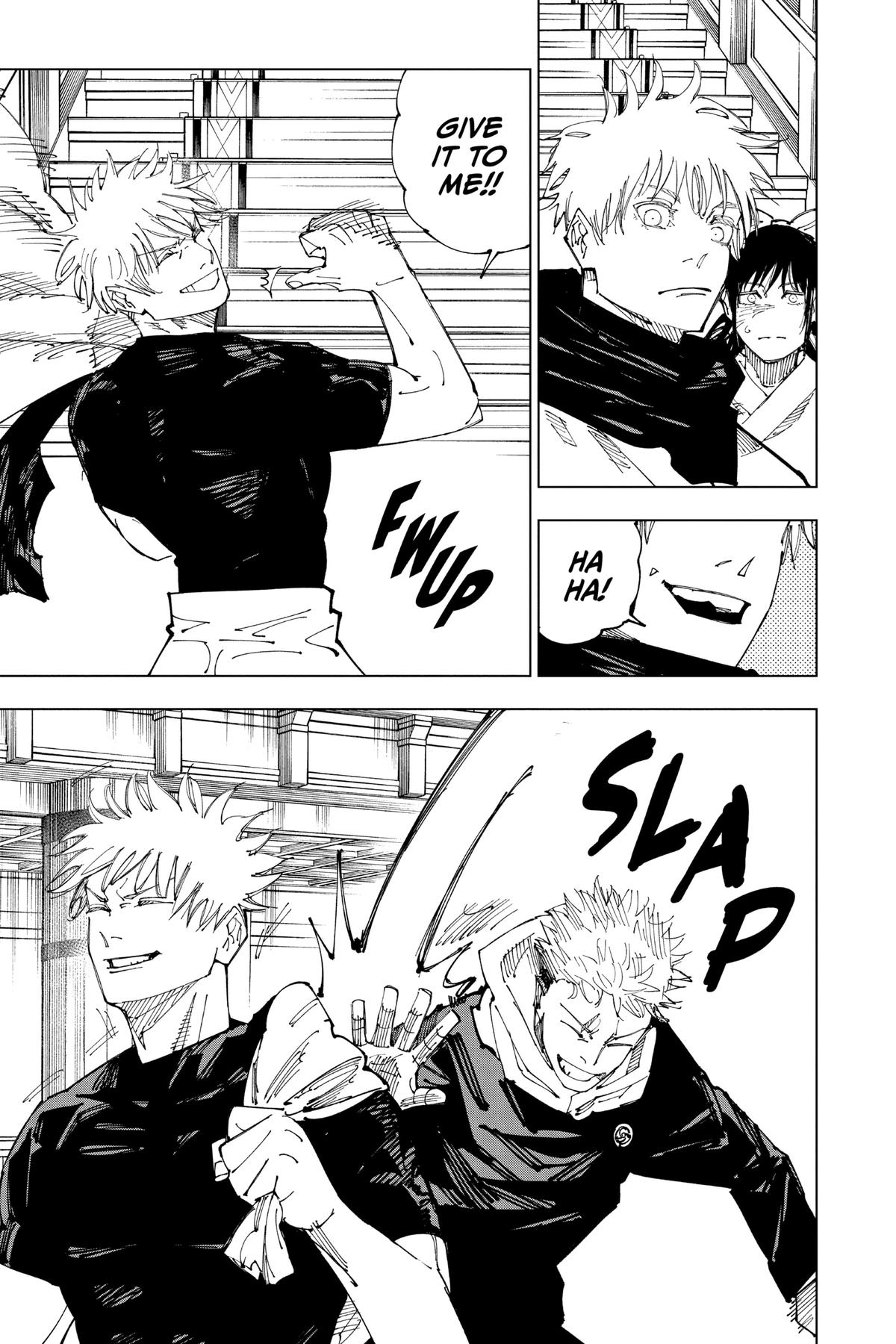 Jujutsu Kaisen Chapter 222 — page 17