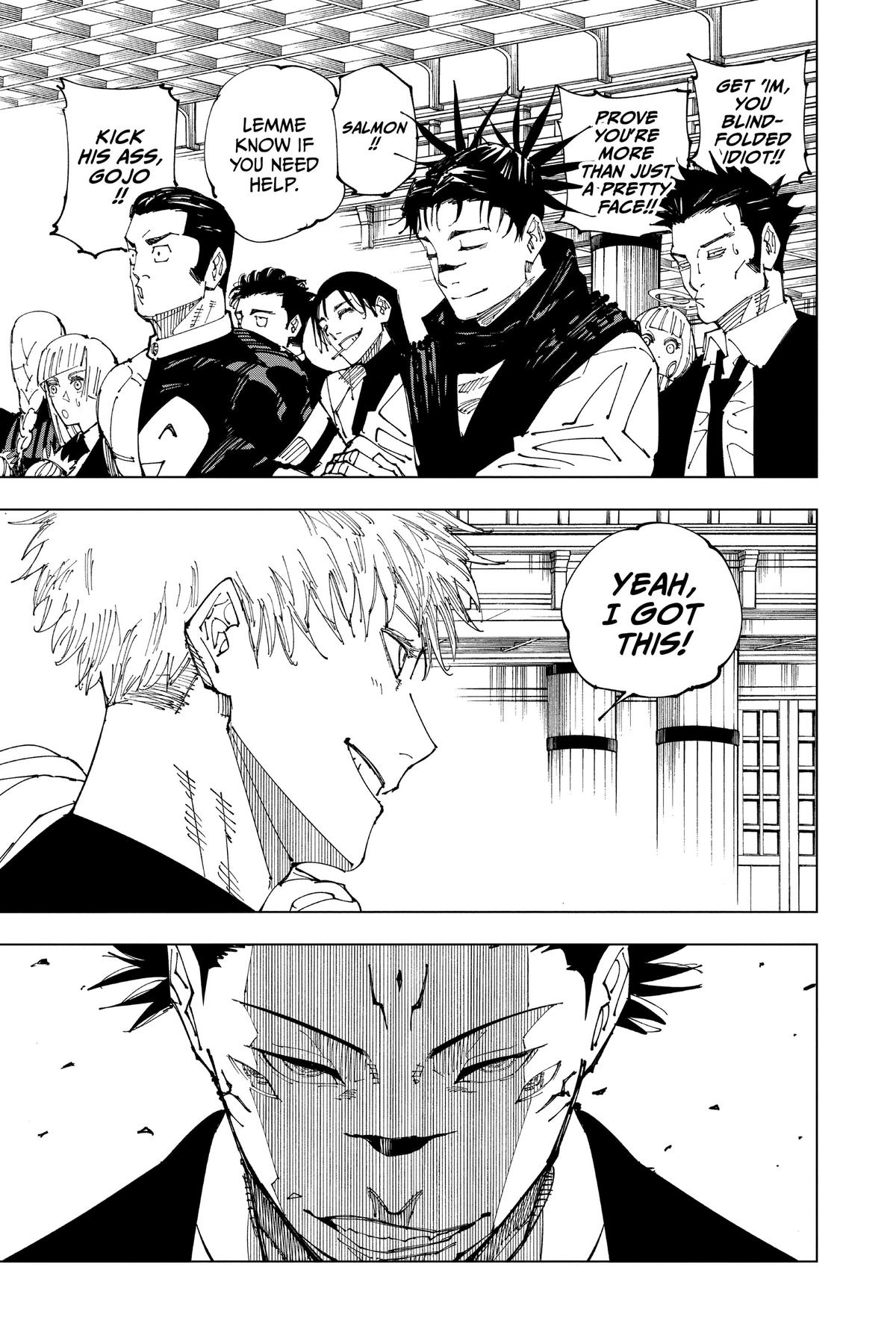 Jujutsu Kaisen Chapter 222 — page 19