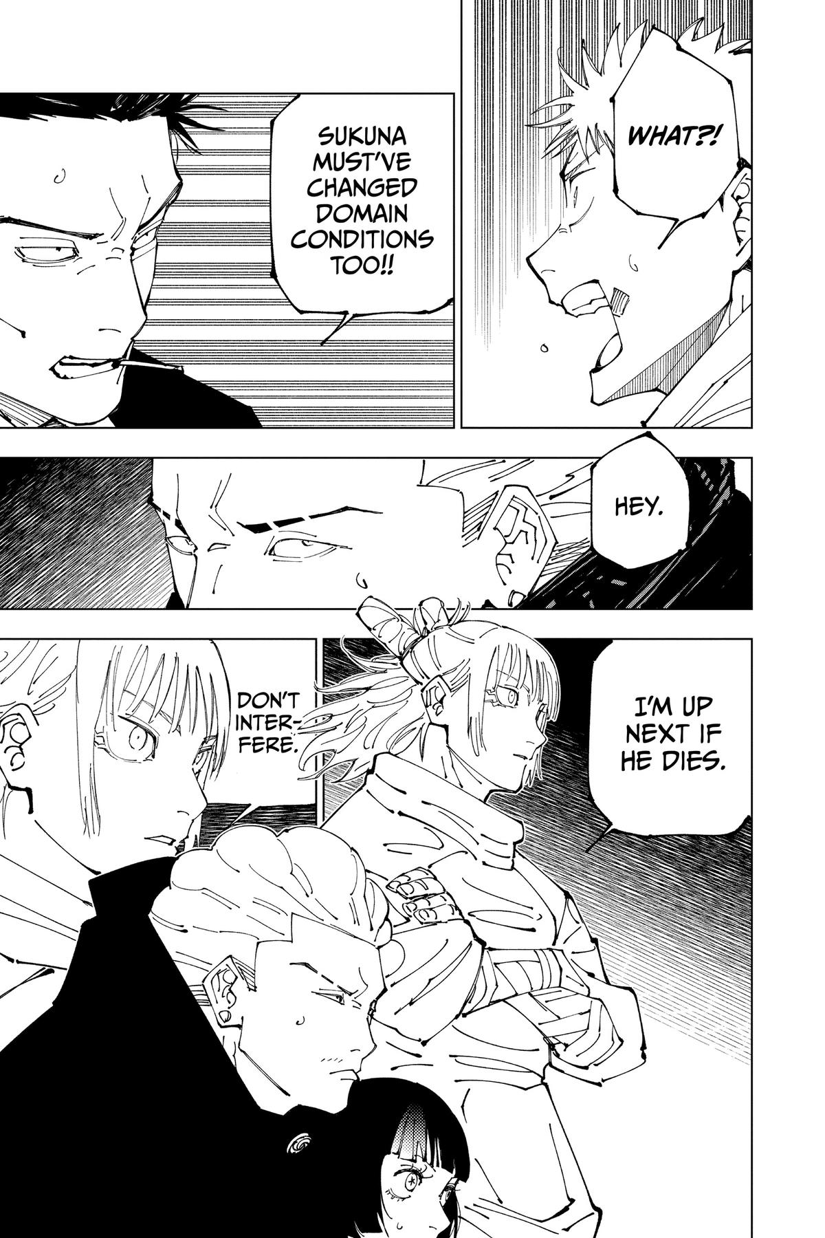 Jujutsu Kaisen Chapter 227 — page 15