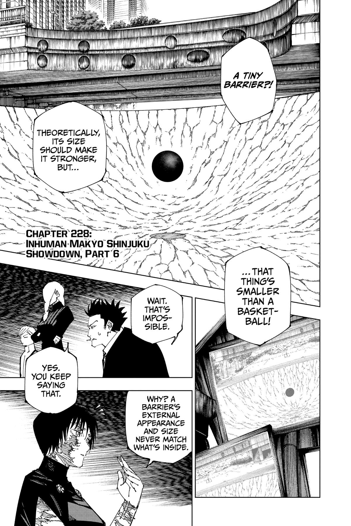 Jujutsu Kaisen Chapter 228 — page 7