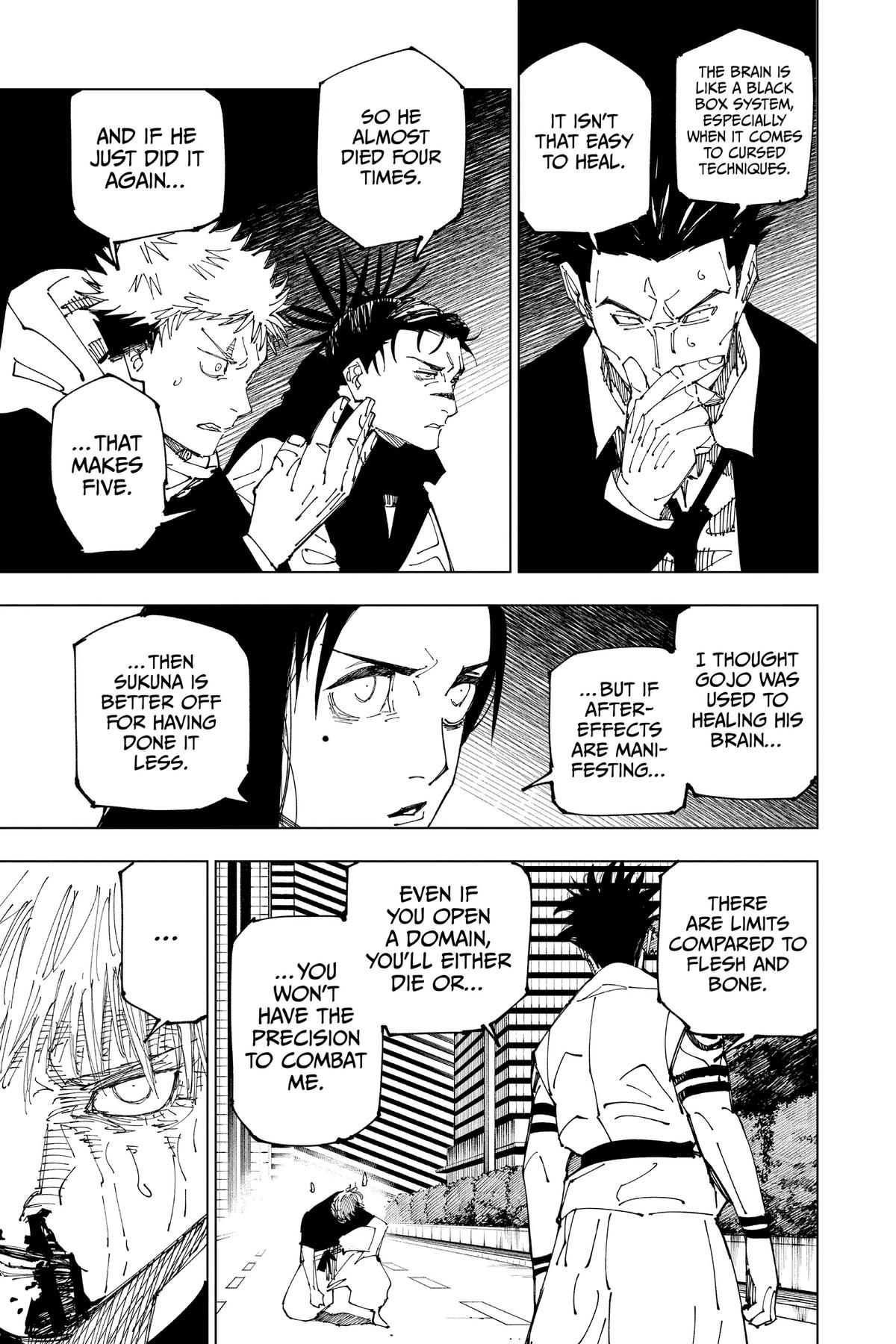 Jujutsu Kaisen Chapter 230 — page 11
