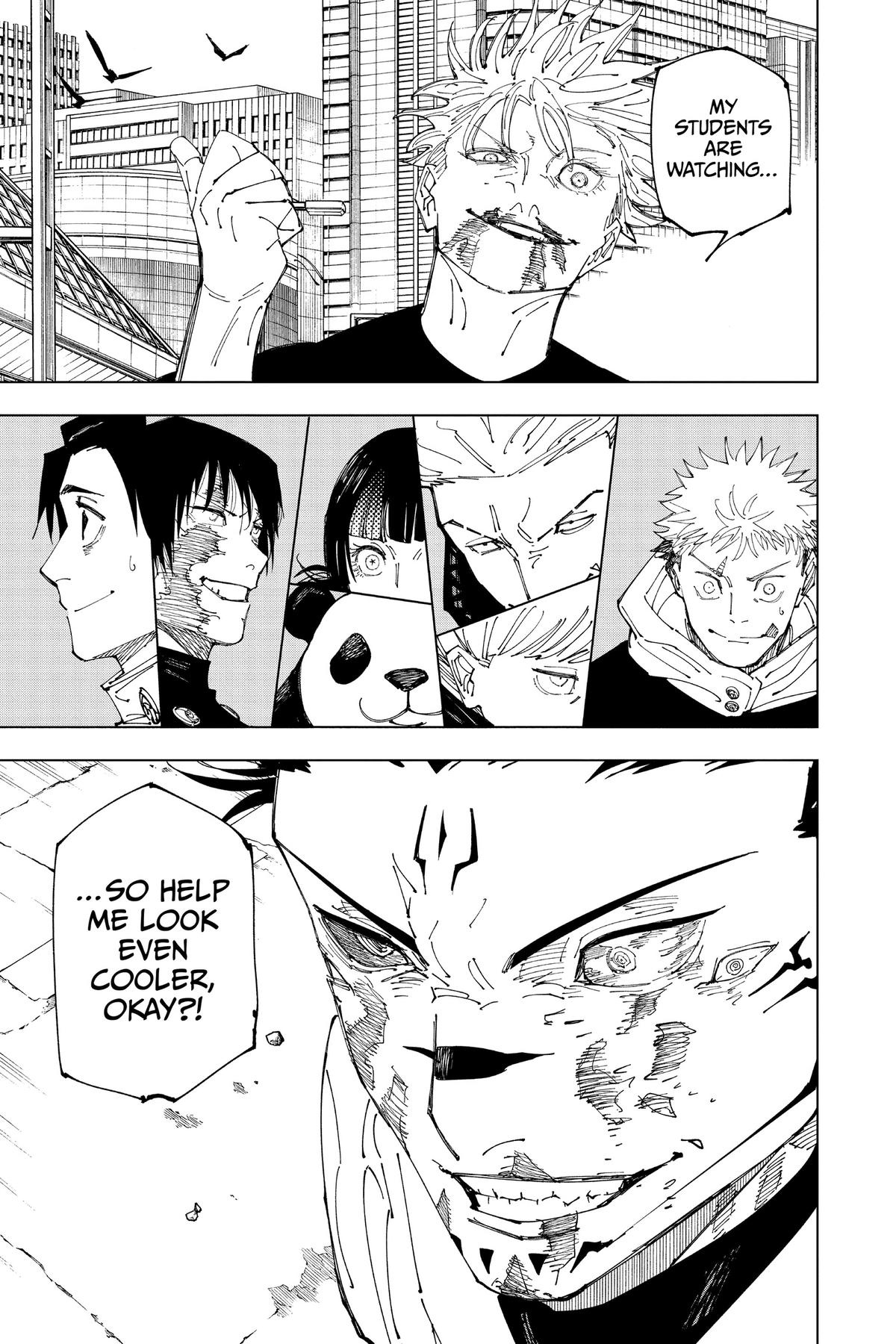 Jujutsu Kaisen Chapter 230 — page 17