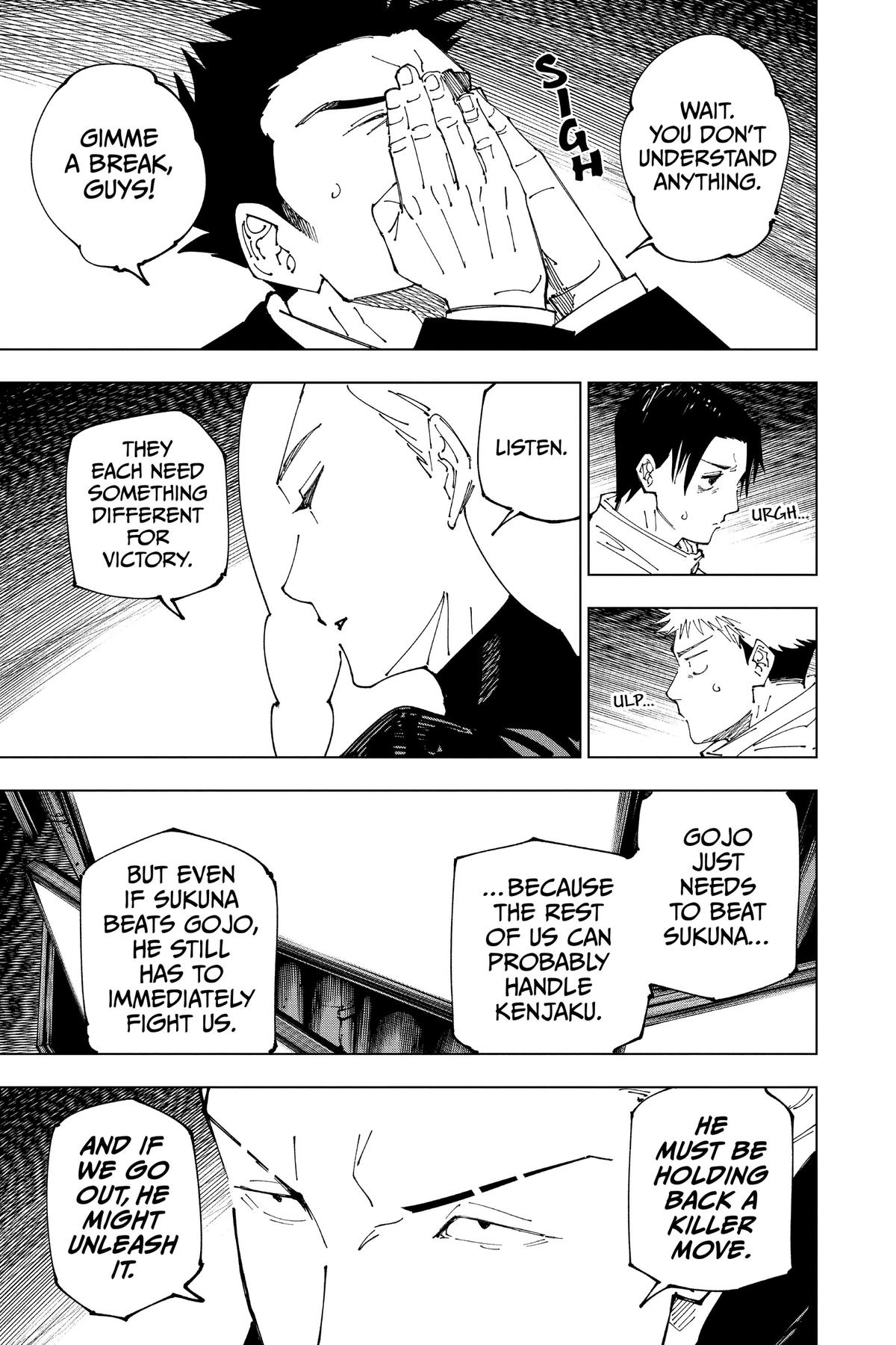 Jujutsu Kaisen Chapter 234 — page 3