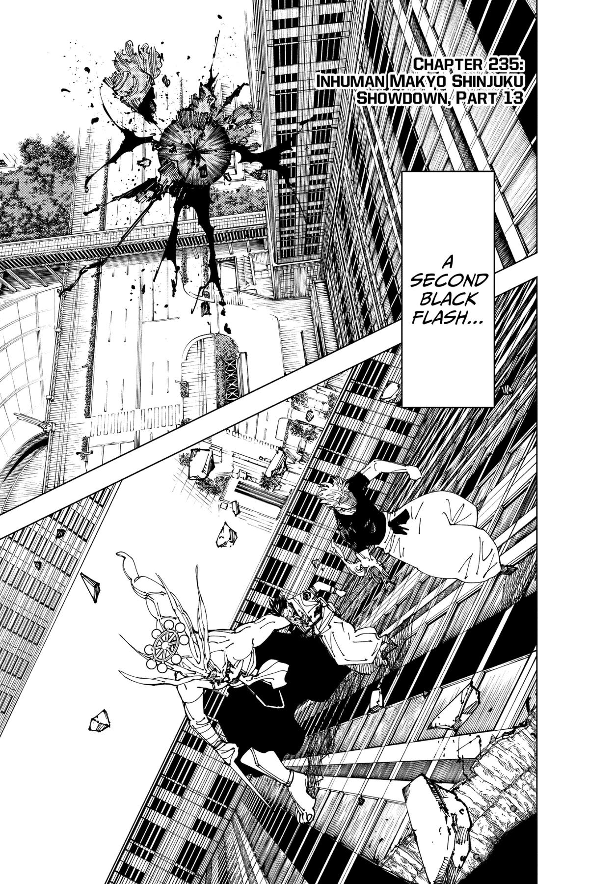 Jujutsu Kaisen Chapter 235 — page 1
