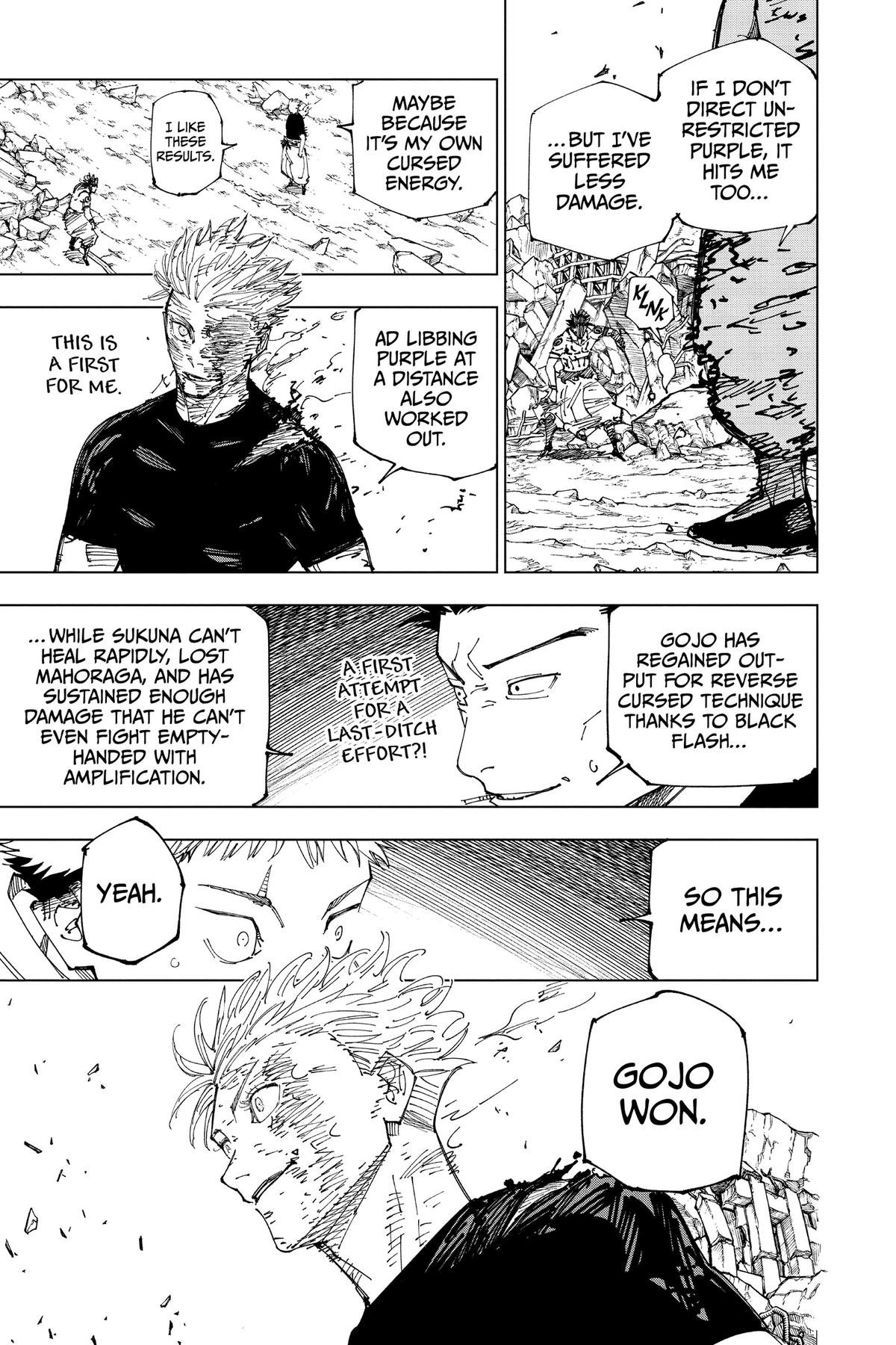 Jujutsu Kaisen Chapter 235 — page 18
