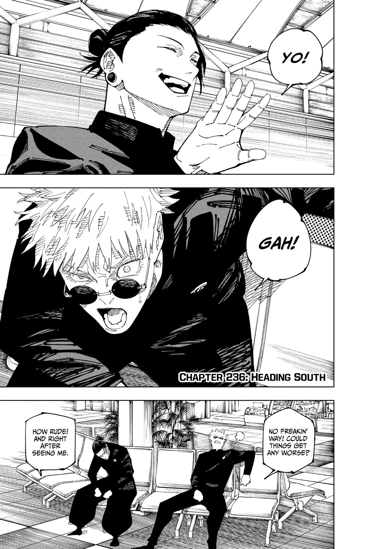 Jujutsu Kaisen Chapter 236 — page 1