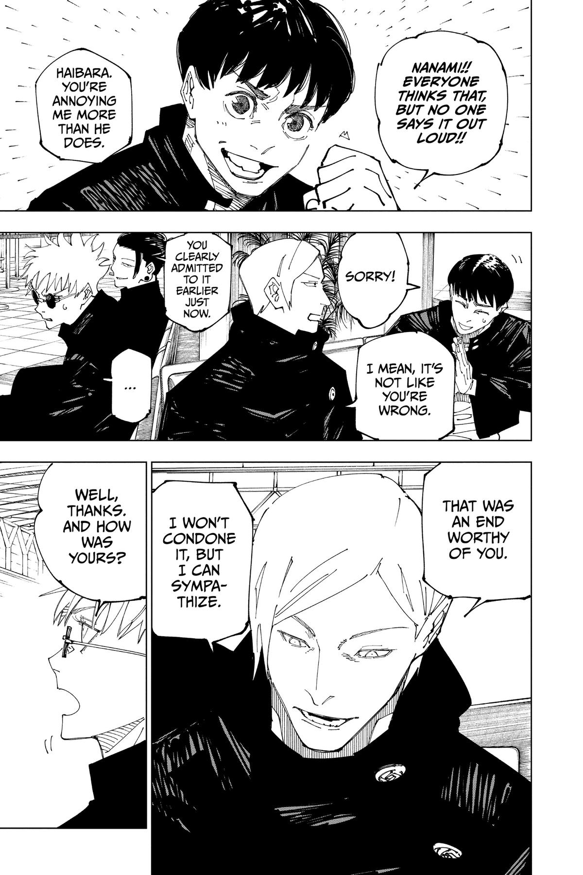 Jujutsu Kaisen Chapter 236 — page 7