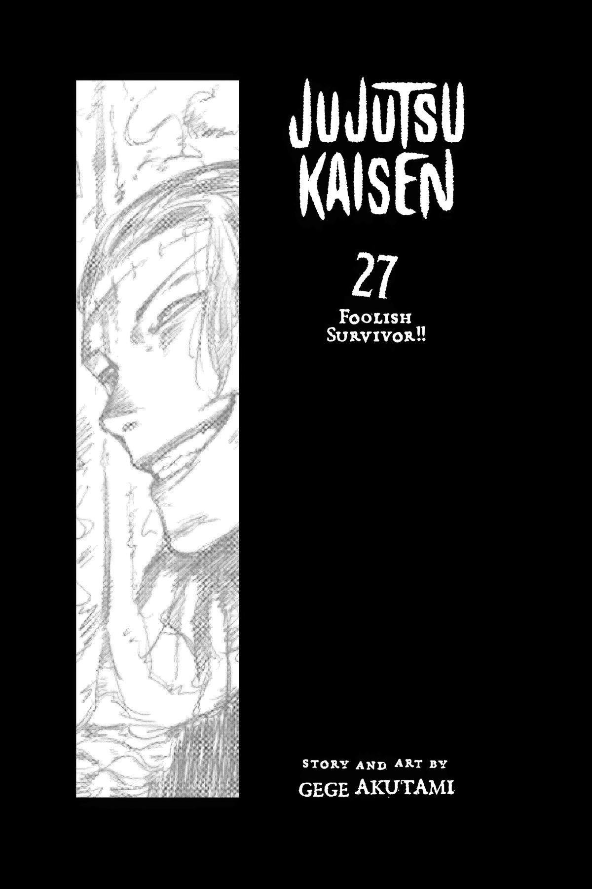 Jujutsu Kaisen Chapter 237 — page 4