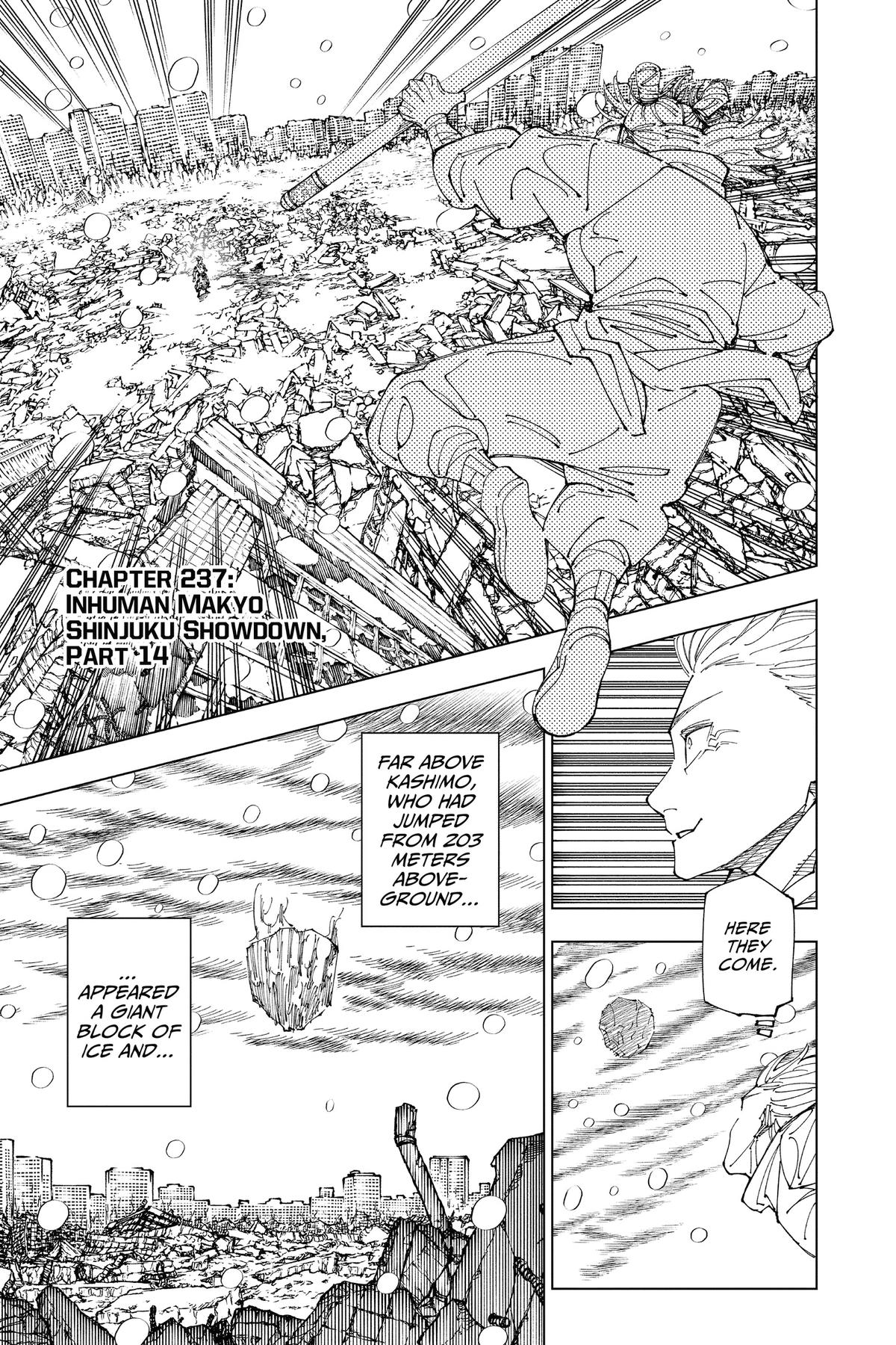 Jujutsu Kaisen Chapter 237 — page 7