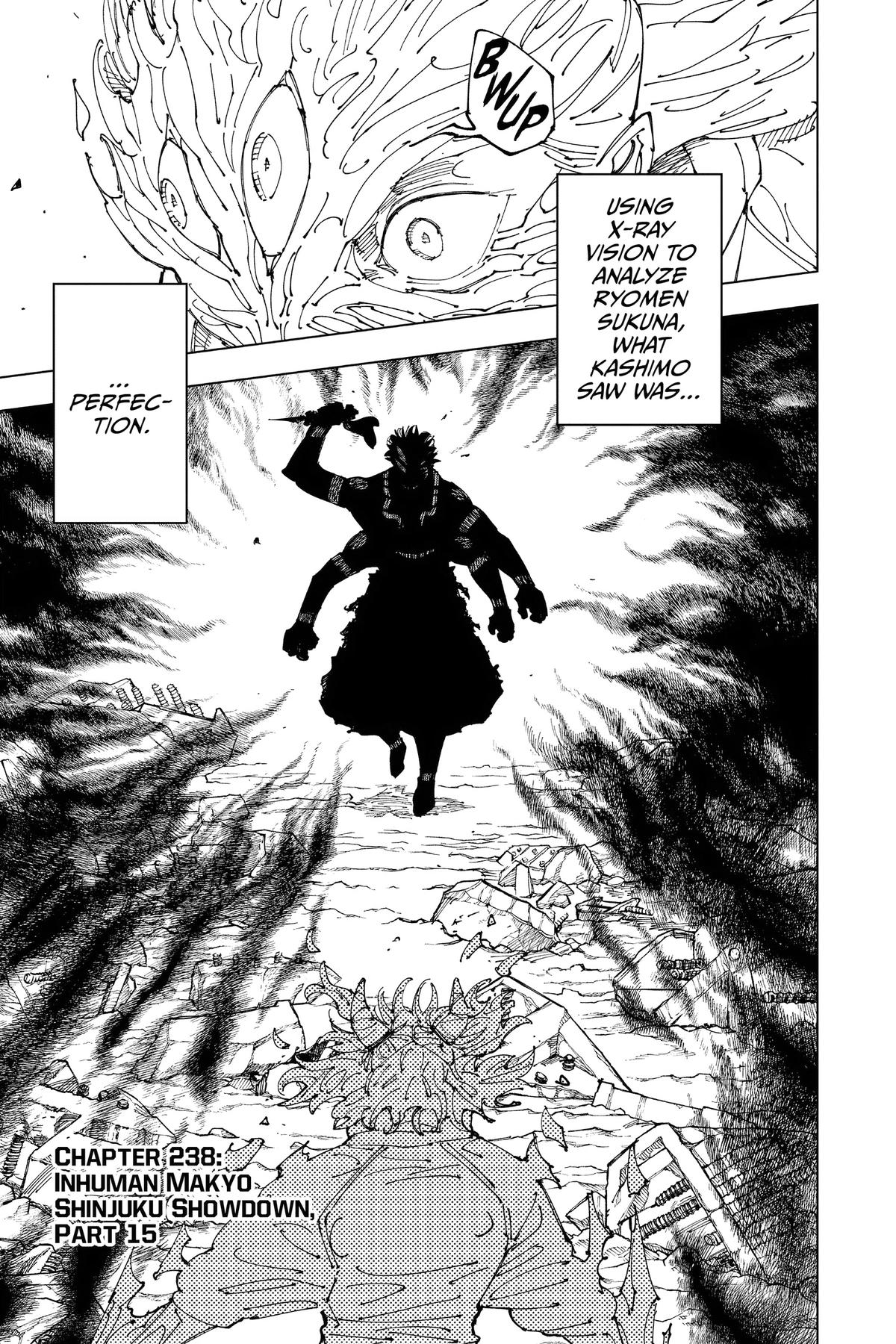 Jujutsu Kaisen Chapter 238 — page 1