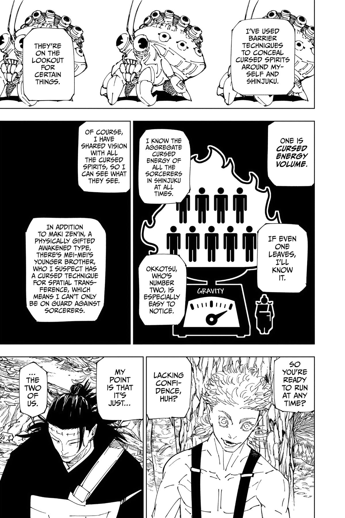 Jujutsu Kaisen Chapter 239 — page 9