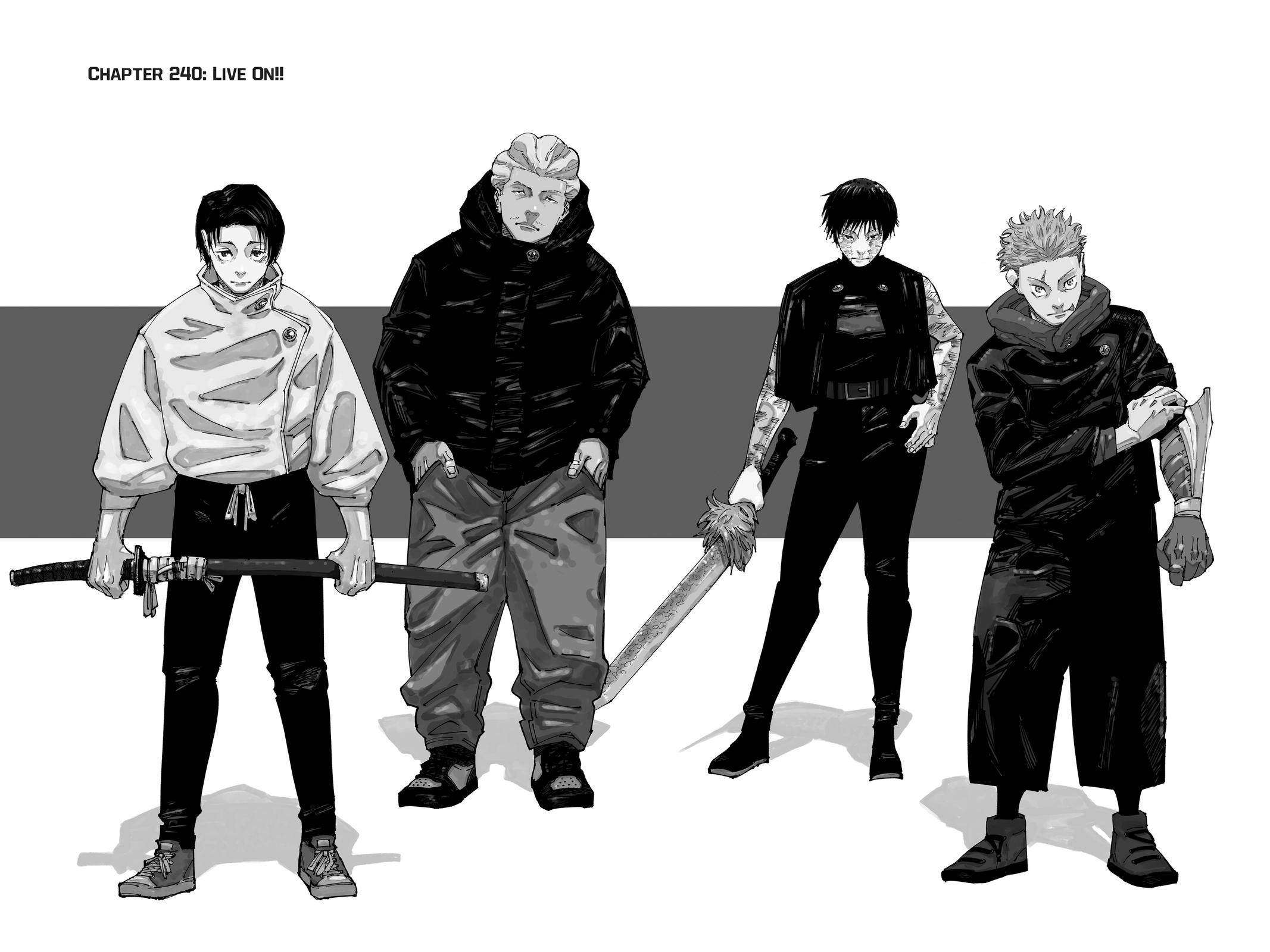 Jujutsu Kaisen Chapter 240 — page 1