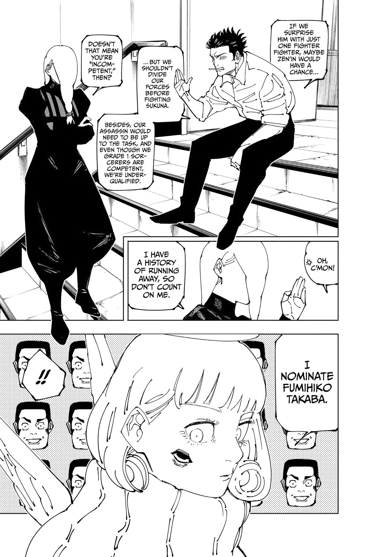 Jujutsu Kaisen Chapter 240 — page 5