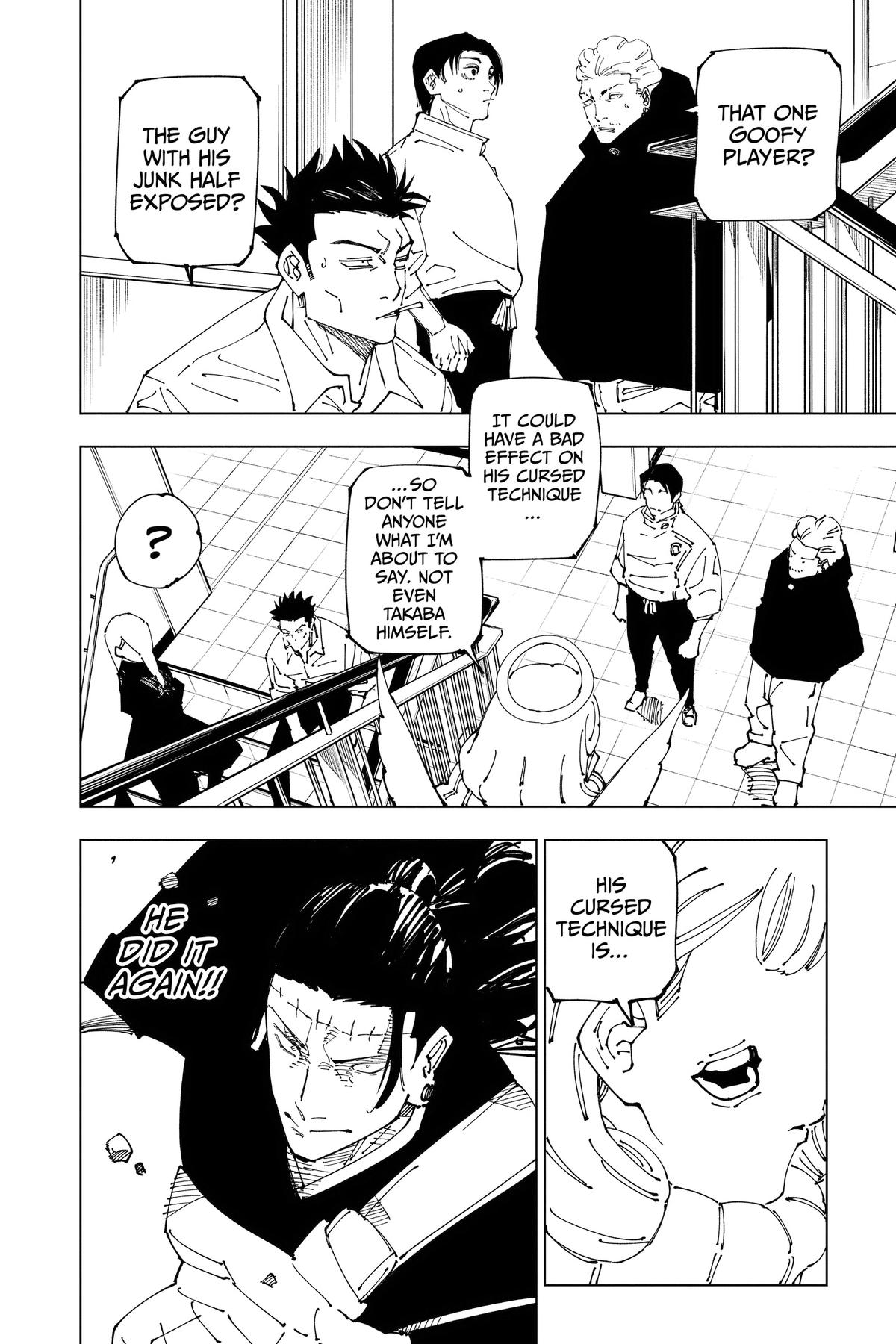 Jujutsu Kaisen Chapter 240 — page 6