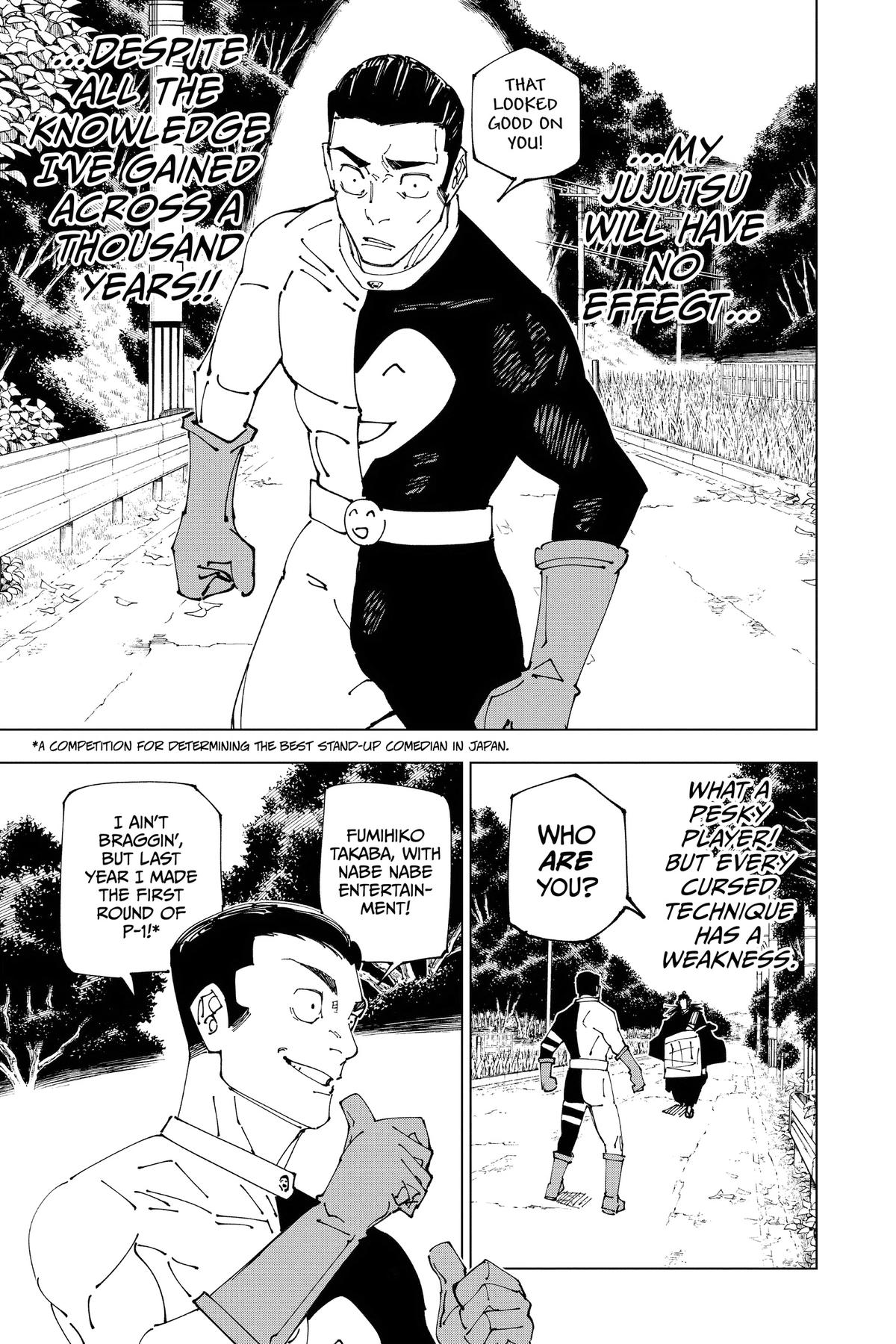 Jujutsu Kaisen Chapter 240 — page 9