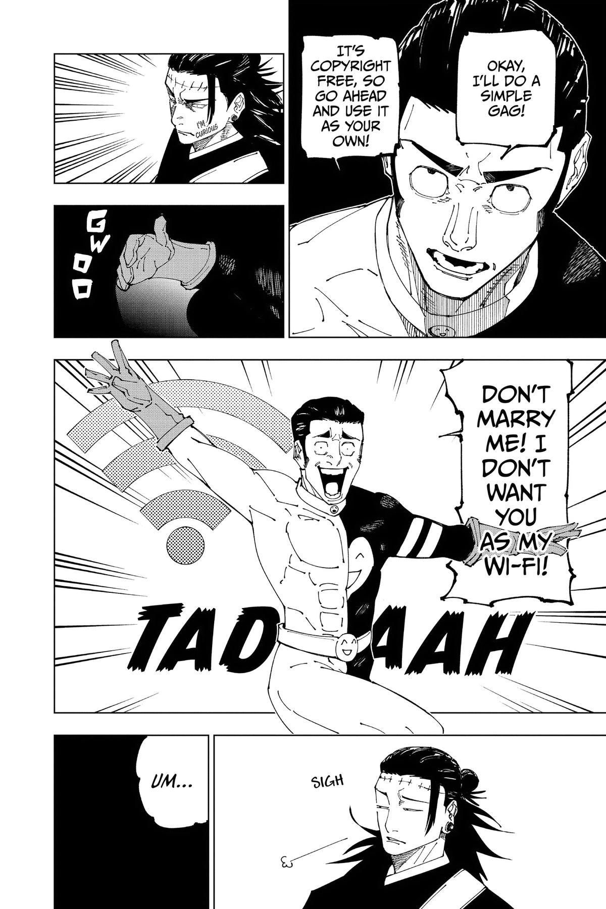 Jujutsu Kaisen Chapter 240 — page 12