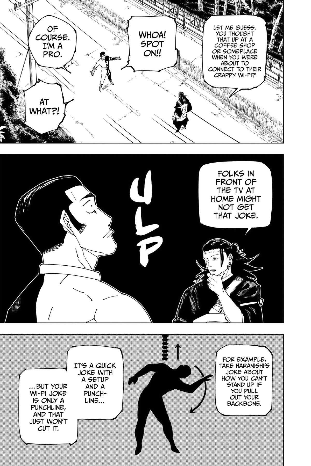 Jujutsu Kaisen Chapter 240 — page 13