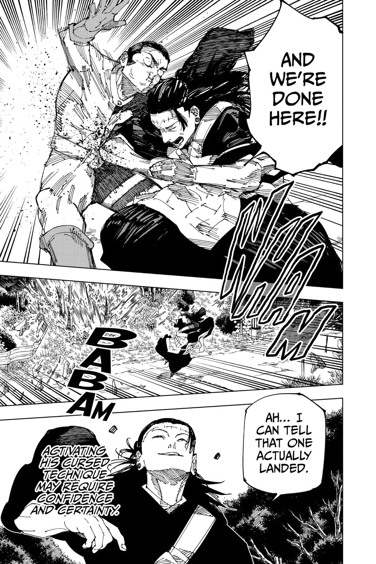 Jujutsu Kaisen Chapter 240 — page 15