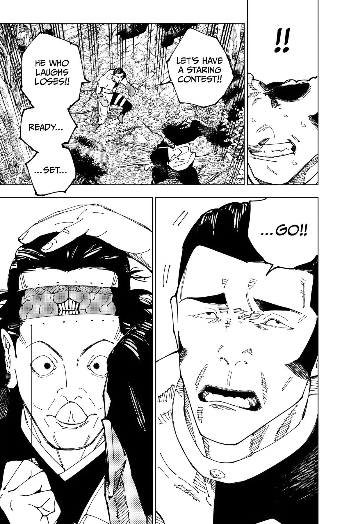 Jujutsu Kaisen Chapter 240 — page 17