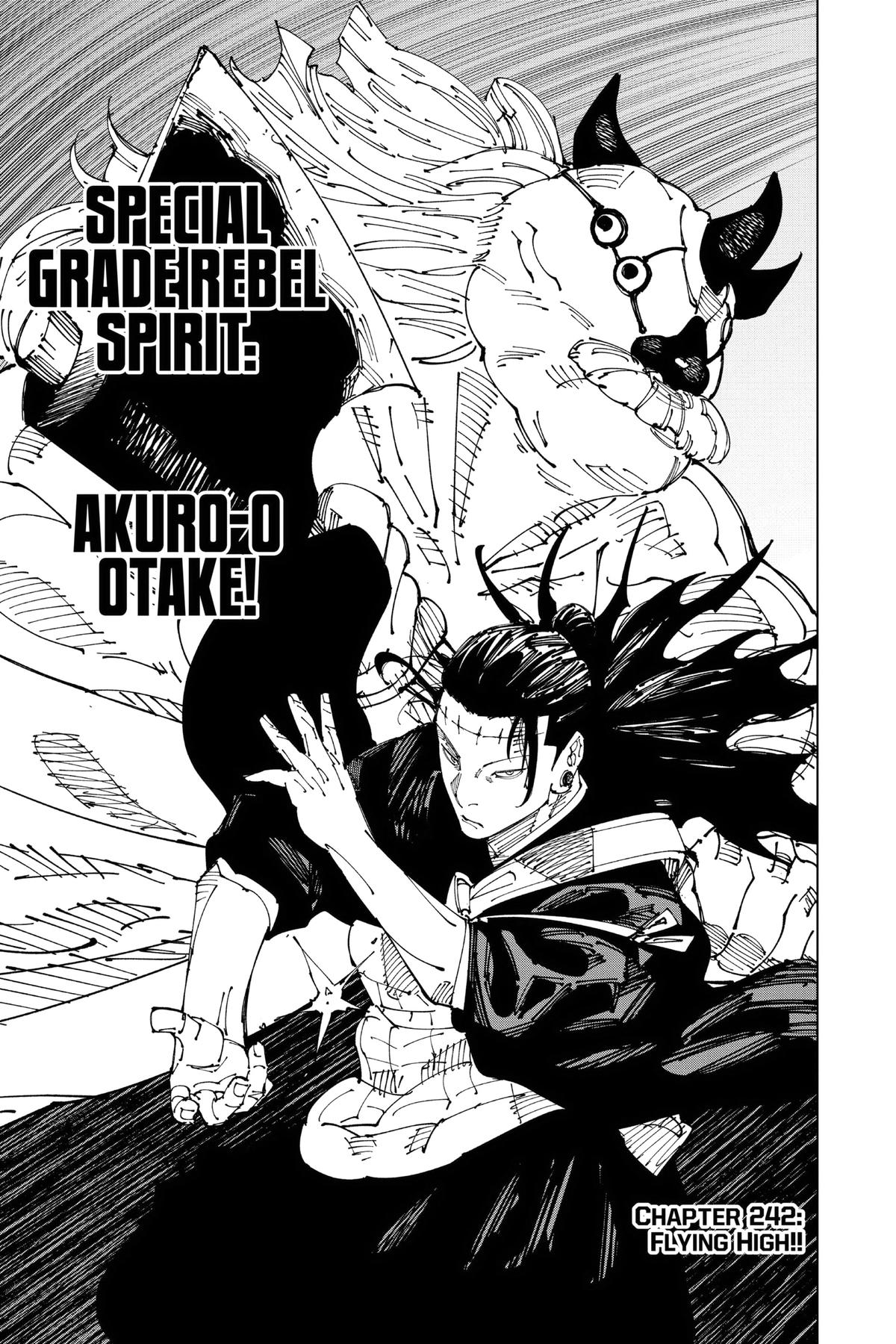 Jujutsu Kaisen Chapter 242 — page 1