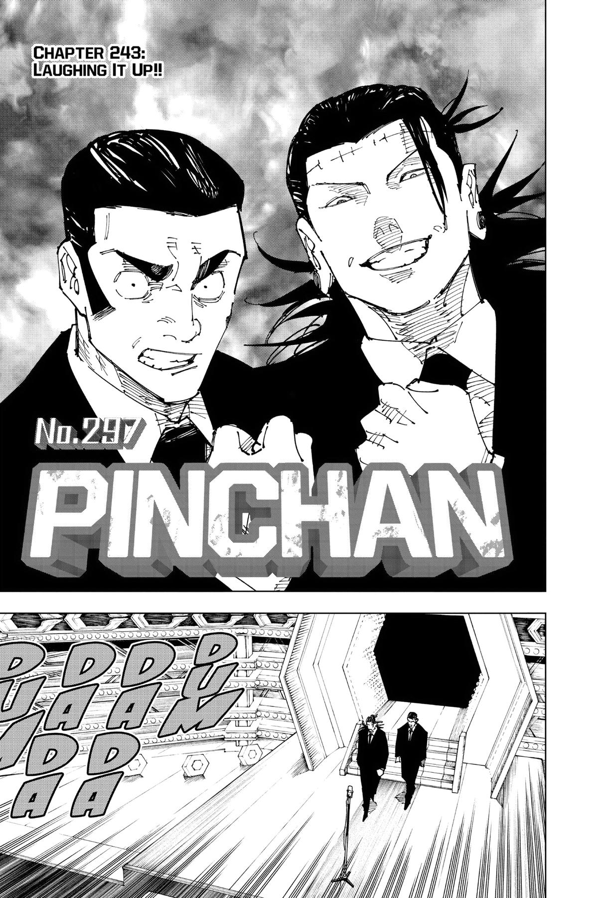 Jujutsu Kaisen Chapter 243 — page 1