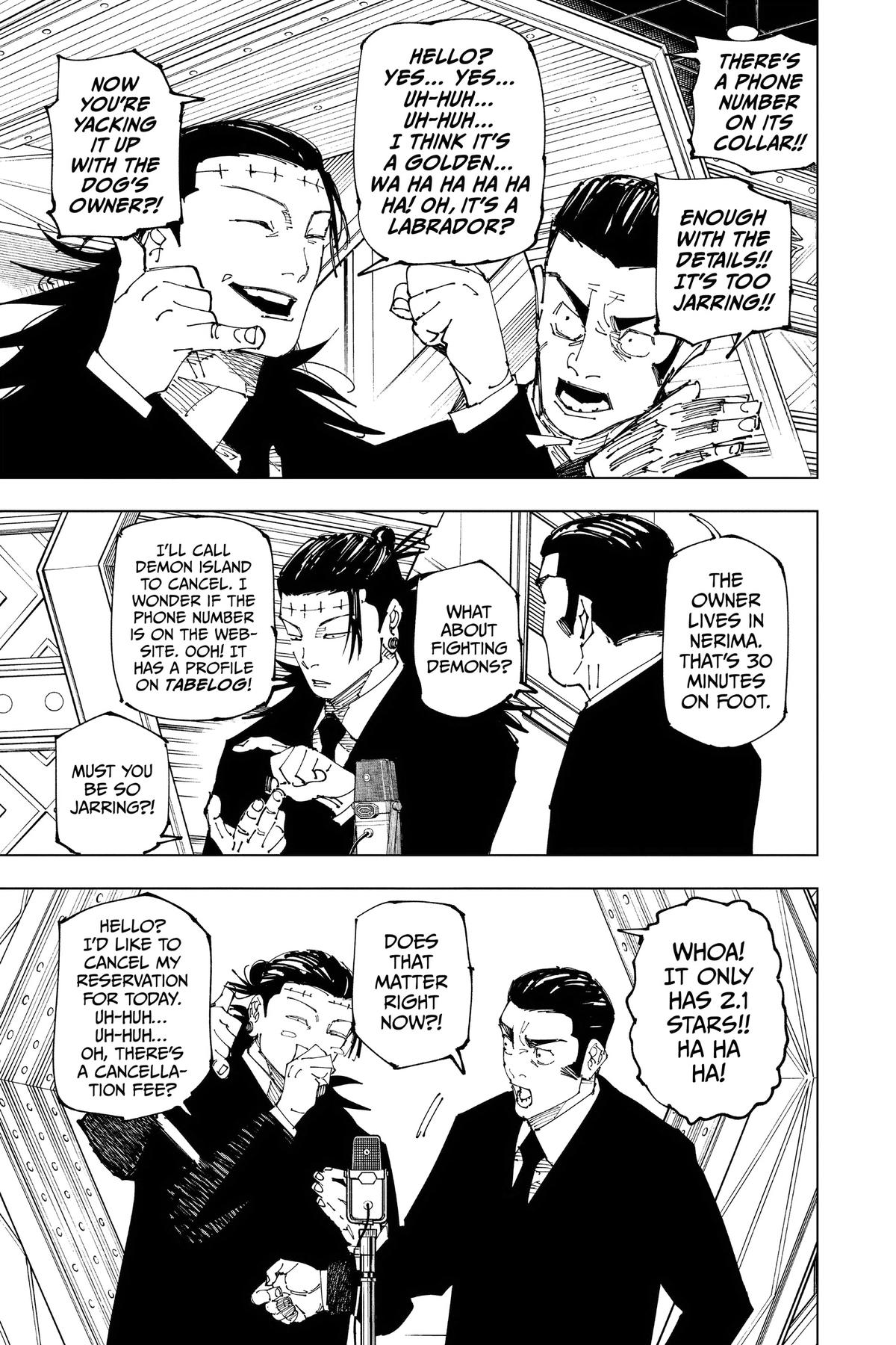 Jujutsu Kaisen Chapter 243 — page 7
