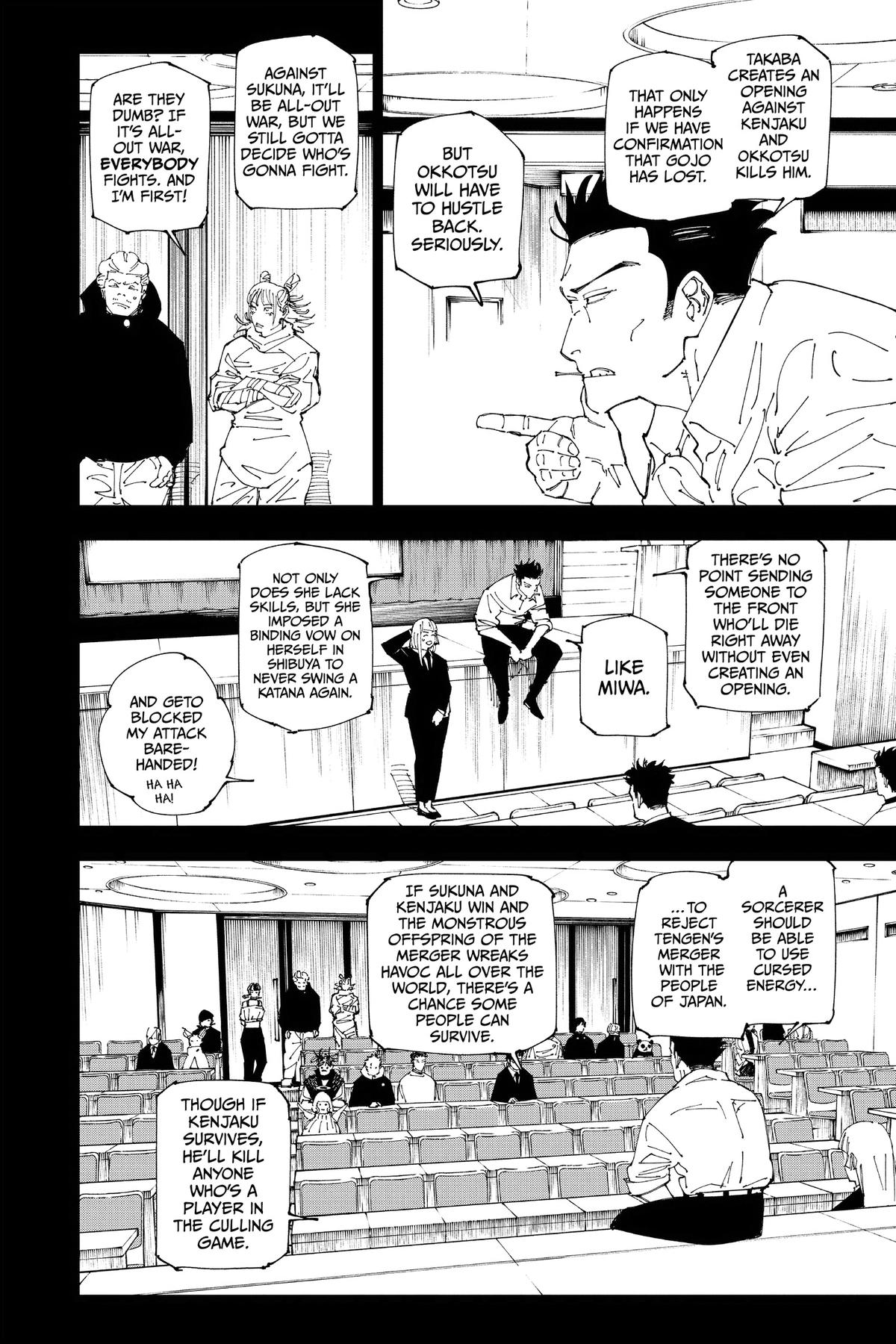 Jujutsu Kaisen Chapter 244 — page 2