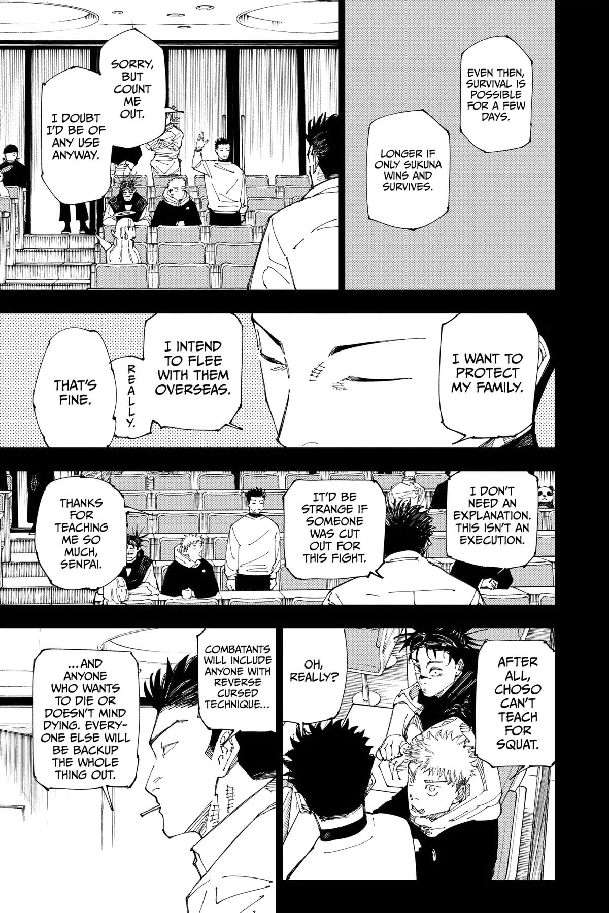 Jujutsu Kaisen Chapter 244 — page 3