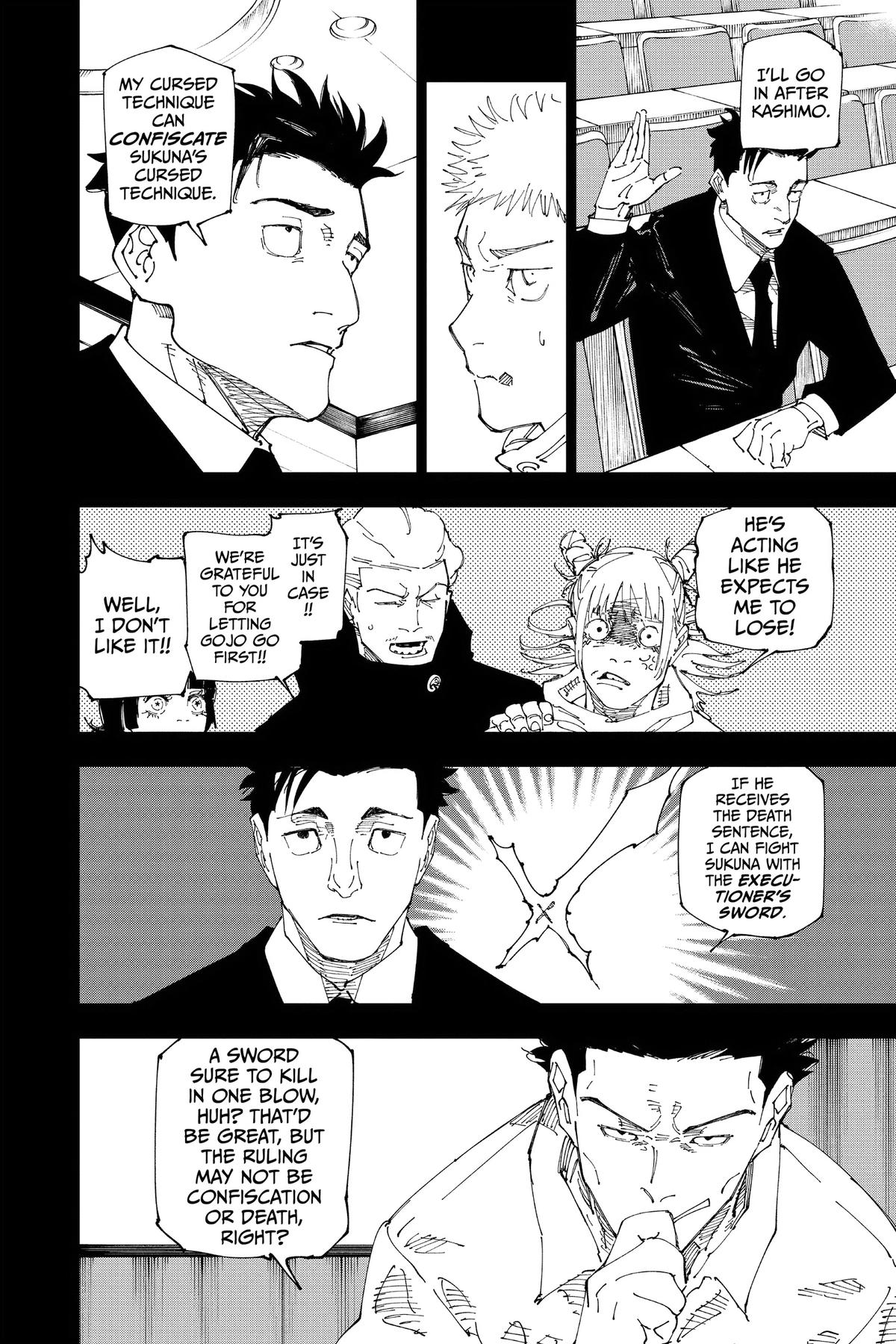 Jujutsu Kaisen Chapter 244 — page 4