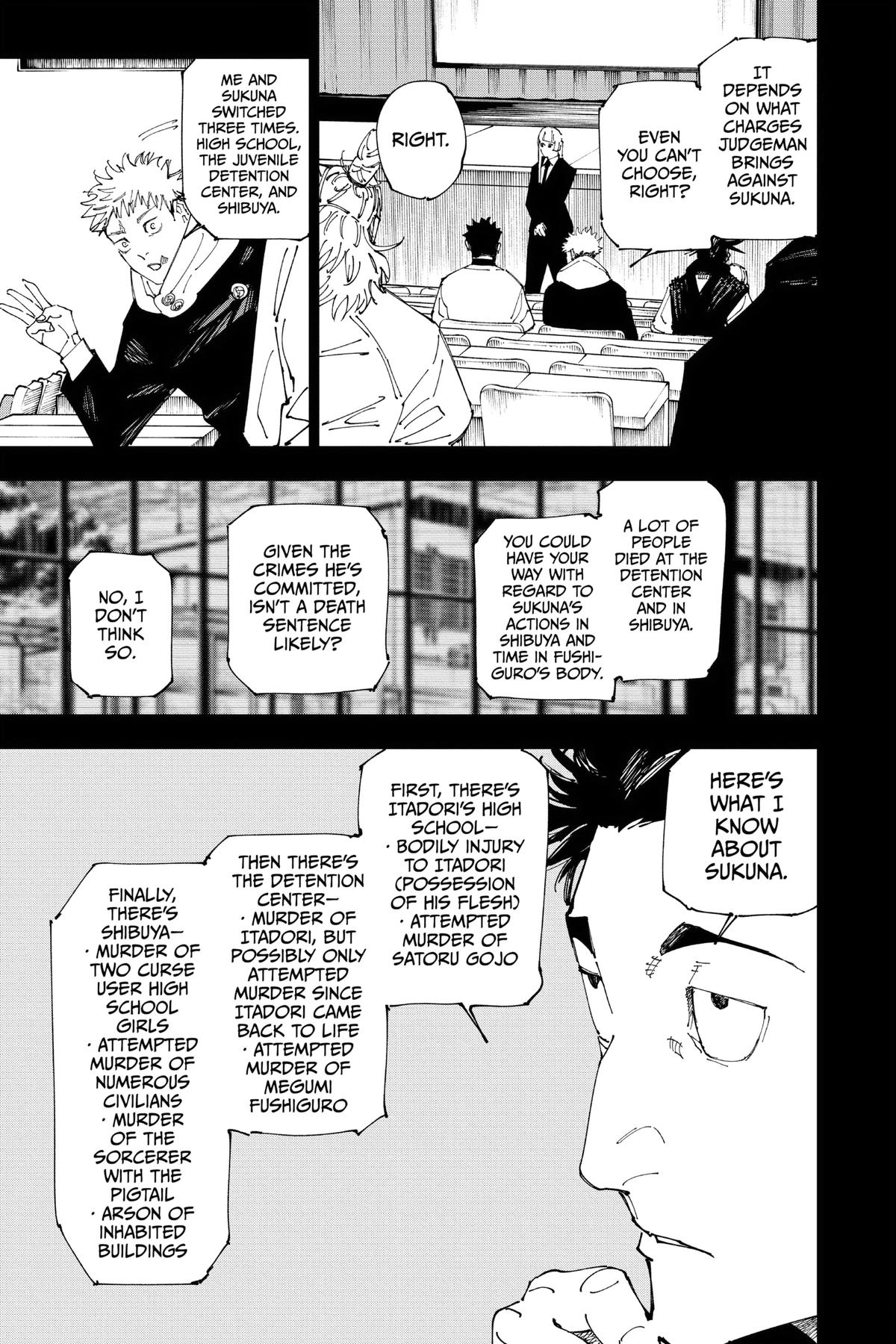 Jujutsu Kaisen Chapter 244 — page 5