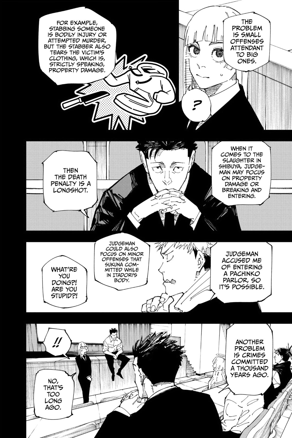 Jujutsu Kaisen Chapter 244 — page 8