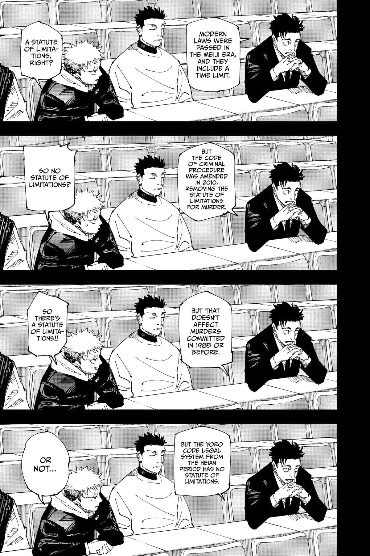 Jujutsu Kaisen Chapter 244 — page 9